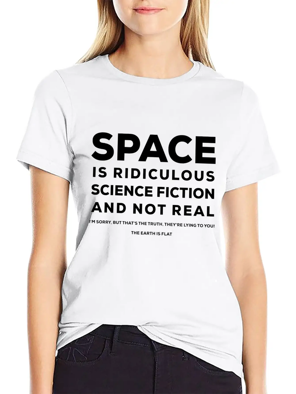 Space By ART8NS Casual Graphic T-Shirt – Simple And Comfortable Daily Wear
