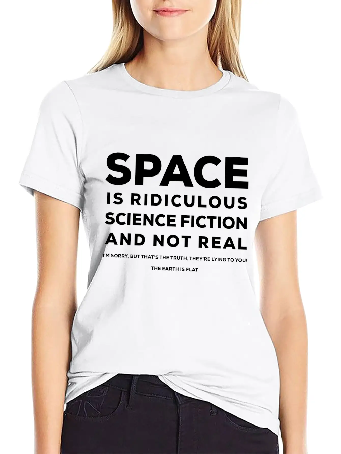 Space By ART8NS Casual Graphic T-Shirt – Simple And Comfortable Daily Wear