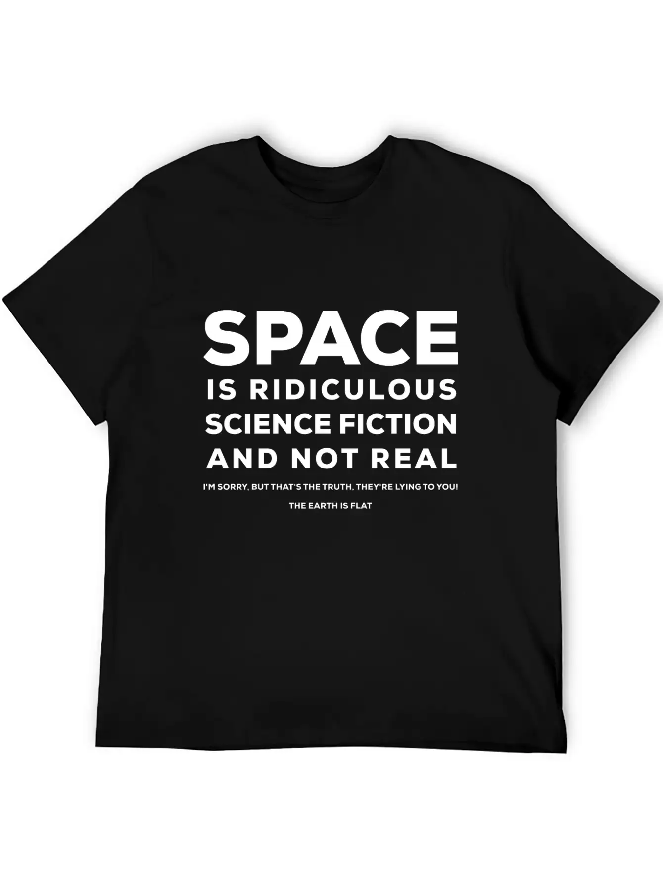 Space By ART8NS Casual Graphic T-Shirt – Simple And Comfortable Daily Wear