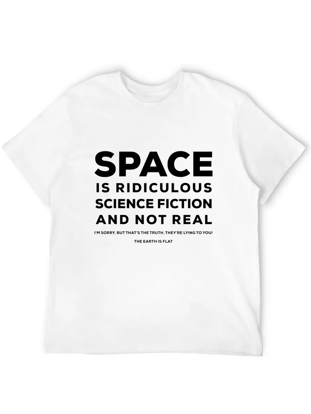 Space By ART8NS Casual Graphic T-Shirt – Simple And Comfortable Daily Wear