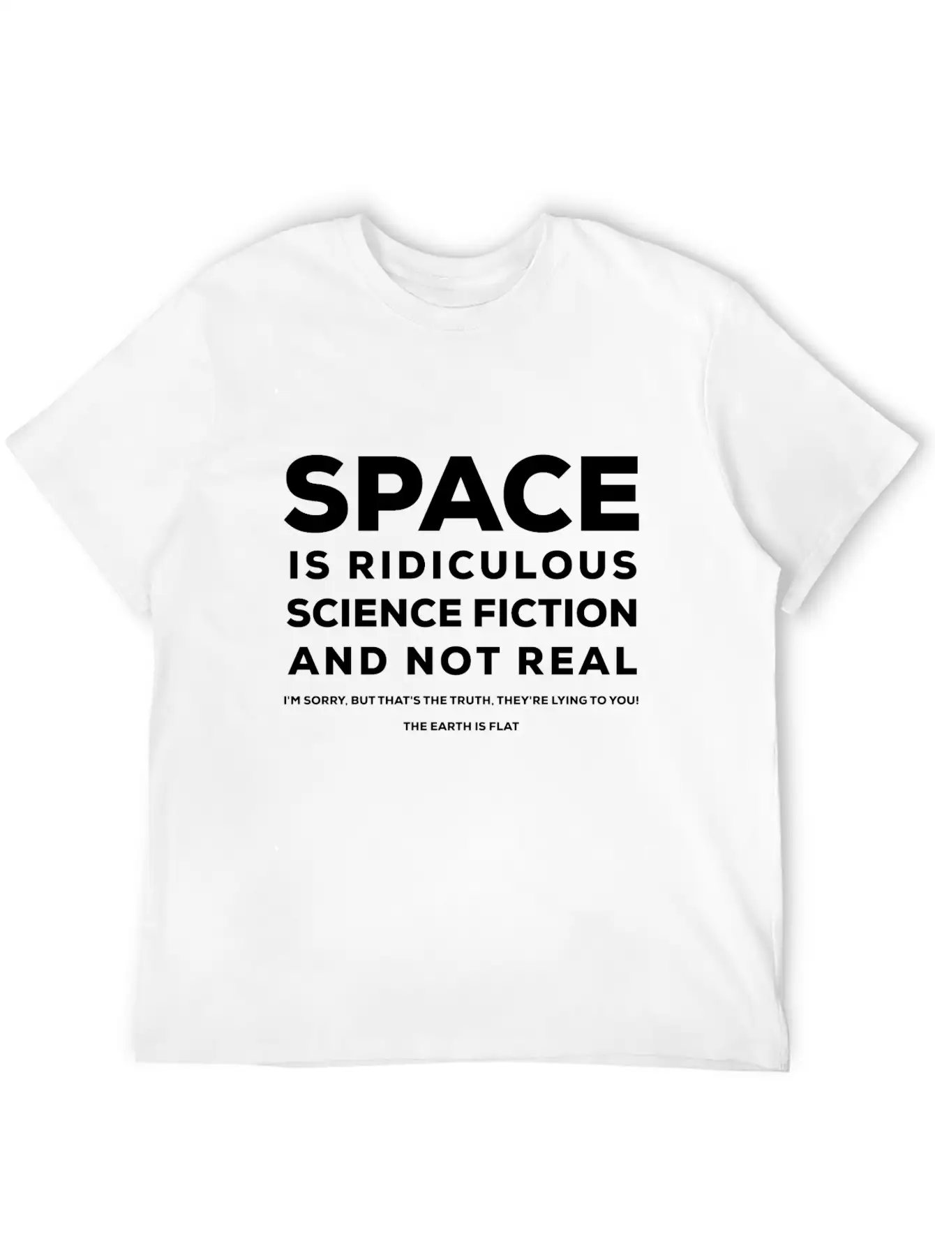 Space By ART8NS Casual Graphic T-Shirt – Simple And Comfortable Daily Wear