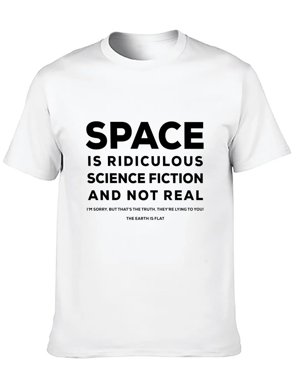 Space By ART8NS Casual Graphic T-Shirt – Simple And Comfortable Daily Wear