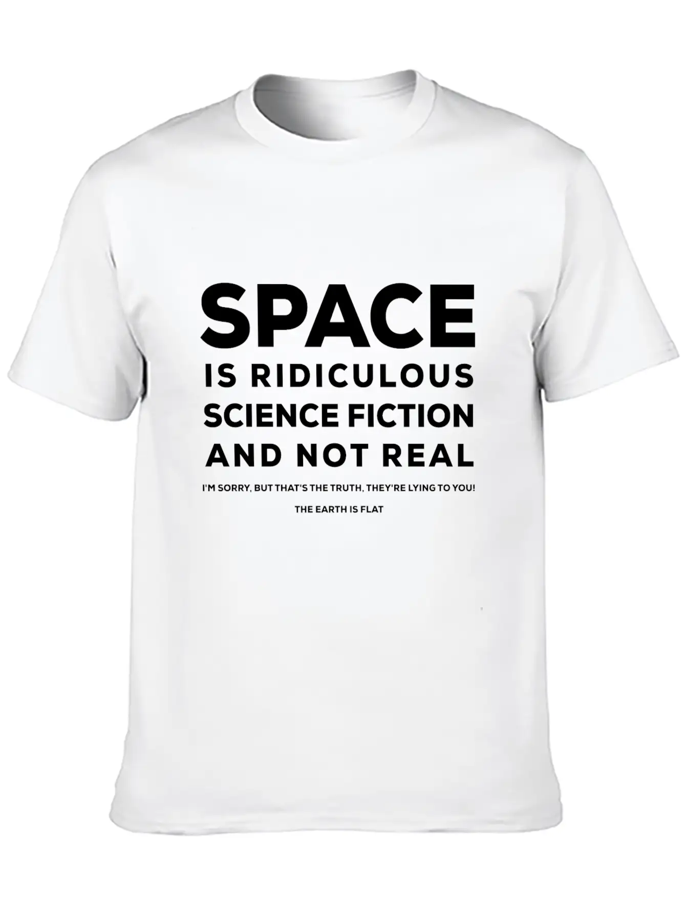 Space By ART8NS Casual Graphic T-Shirt – Simple And Comfortable Daily Wear