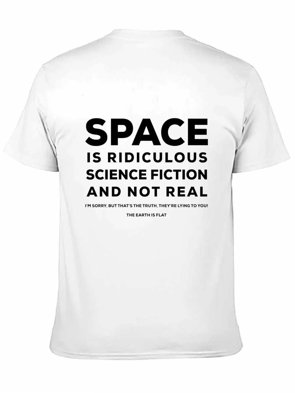Space By ART8NS Casual Graphic T-Shirt – Simple And Comfortable Daily Wear