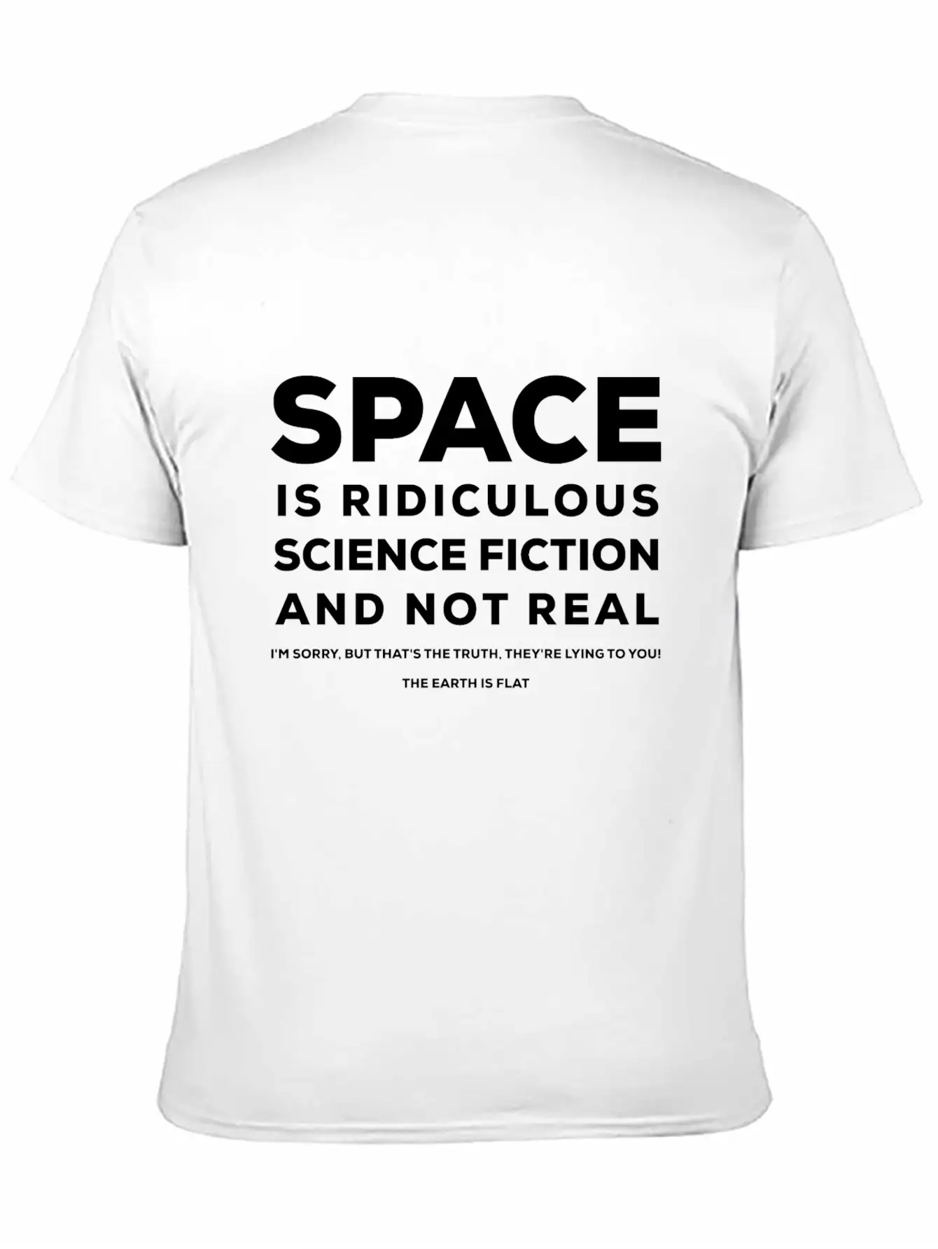 Space By ART8NS Casual Graphic T-Shirt – Simple And Comfortable Daily Wear