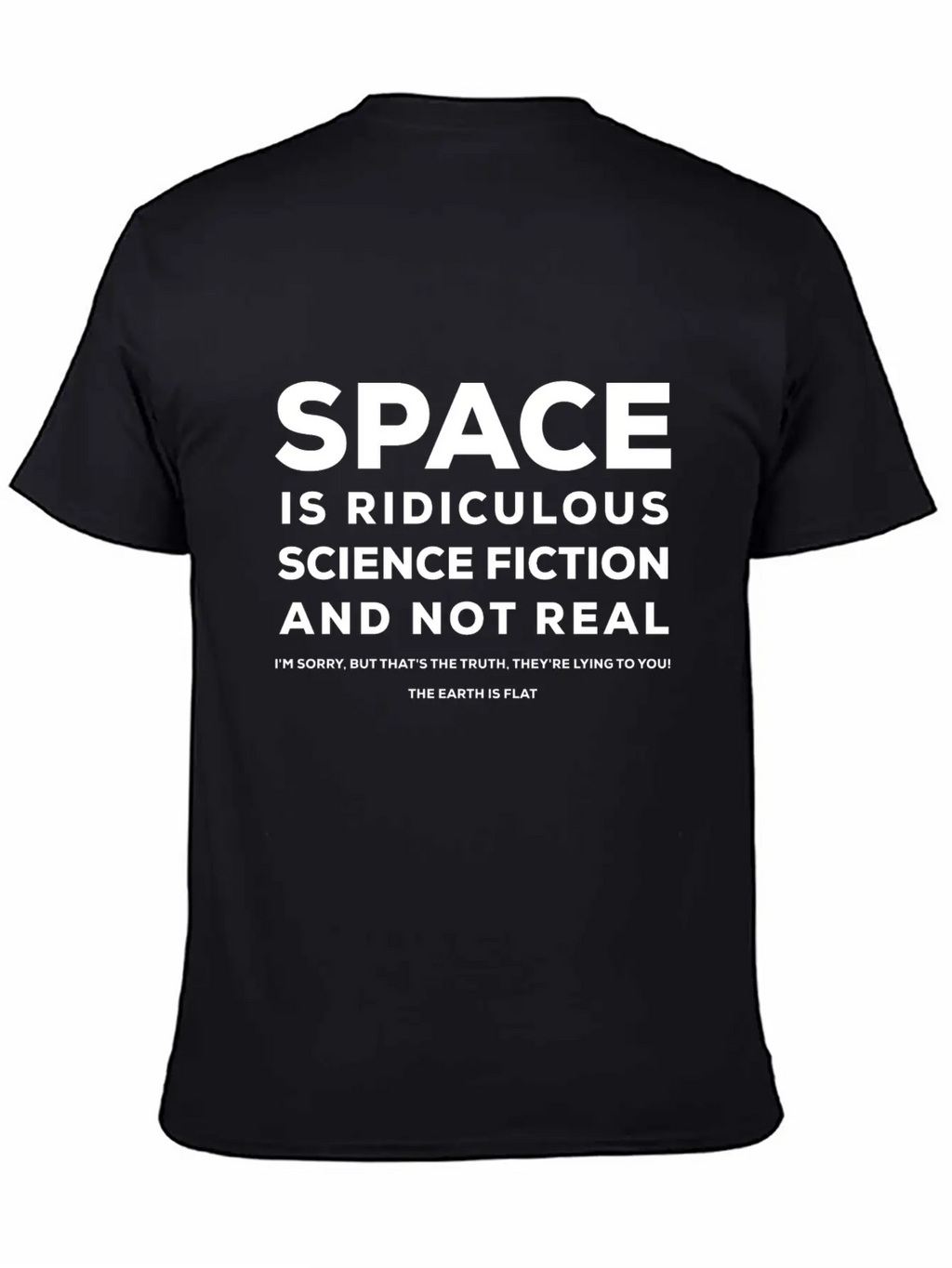 Space By ART8NS Casual Graphic T-Shirt – Simple And Comfortable Daily Wear