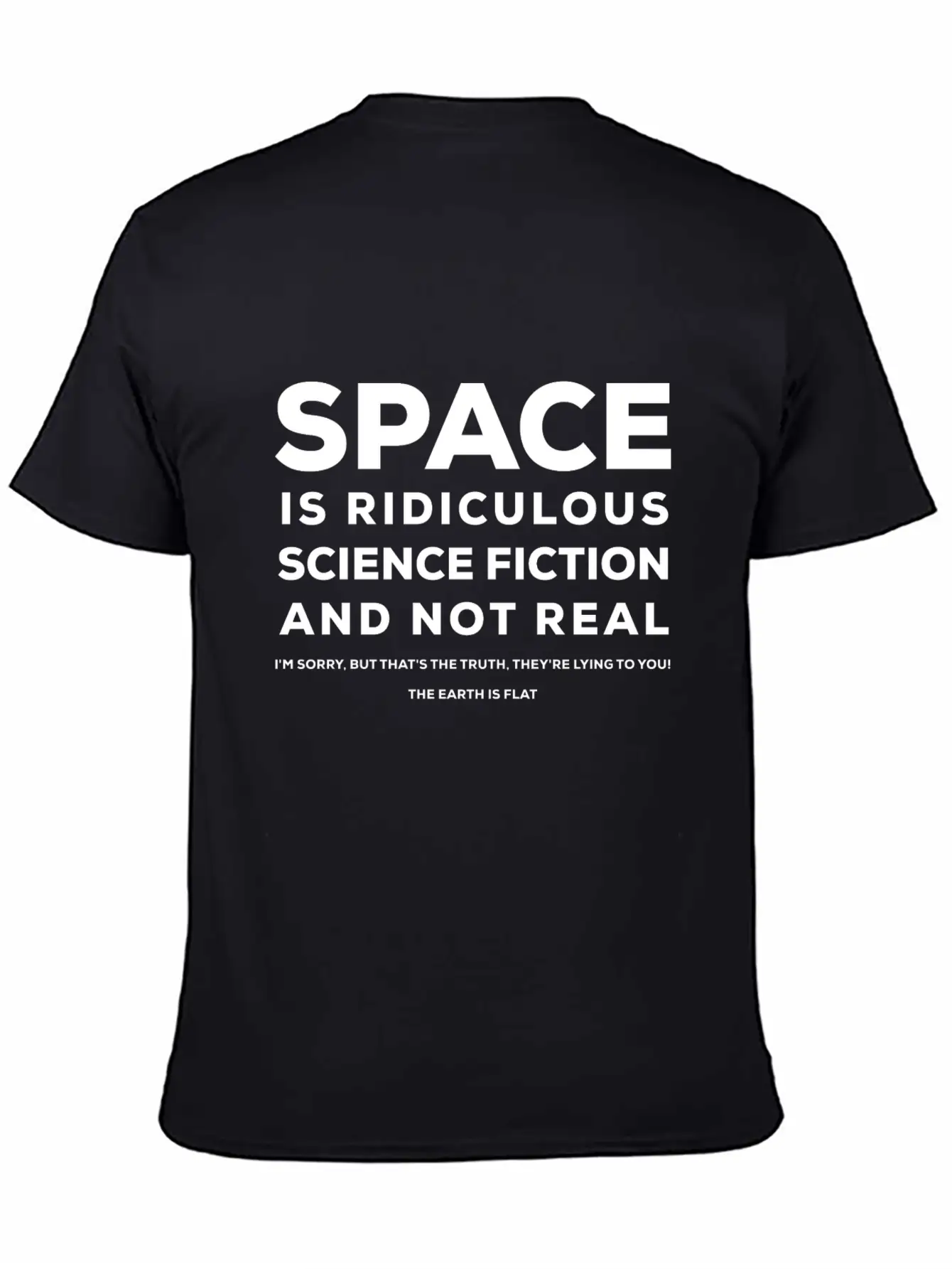 Space By ART8NS Casual Graphic T-Shirt – Simple And Comfortable Daily Wear