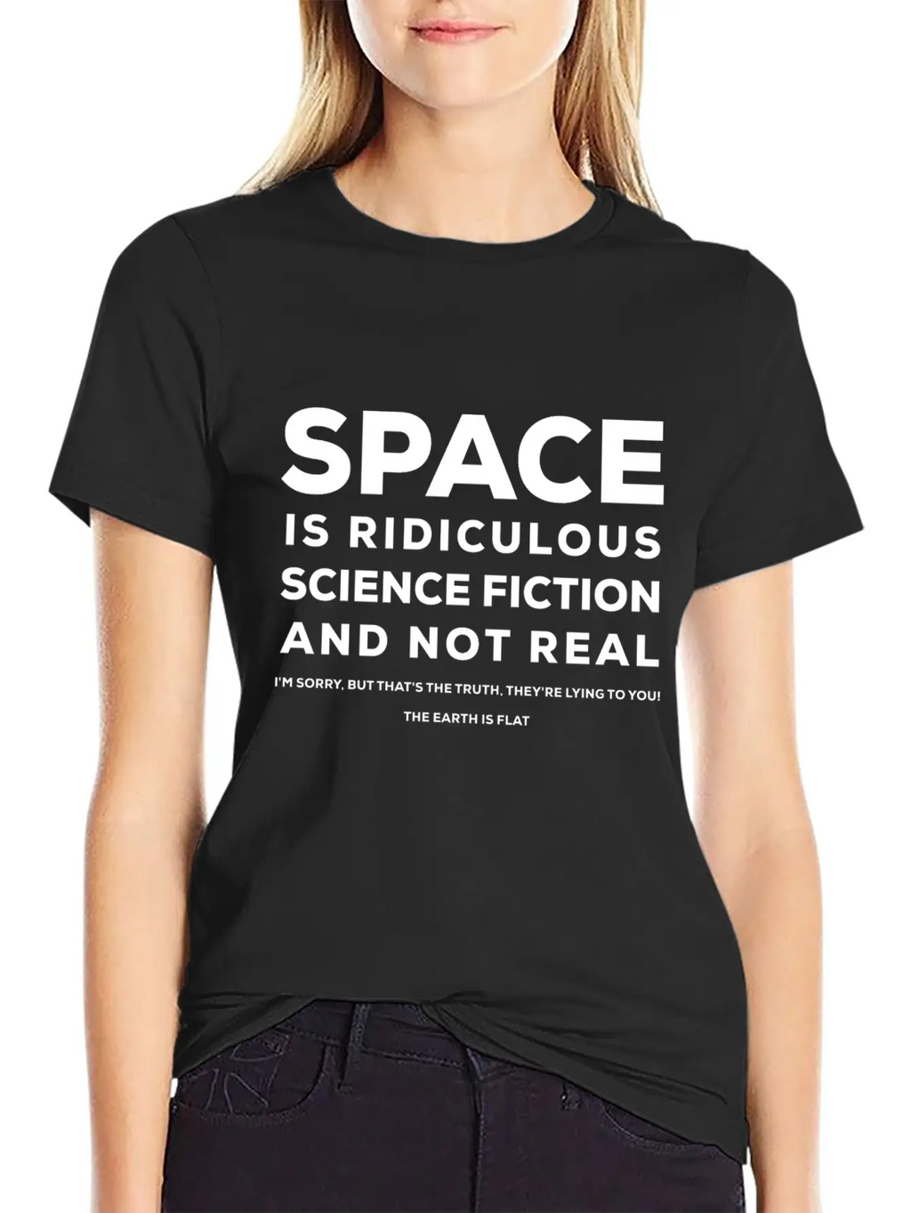 Space By ART8NS Casual Graphic T-Shirt – Simple And Comfortable Daily Wear