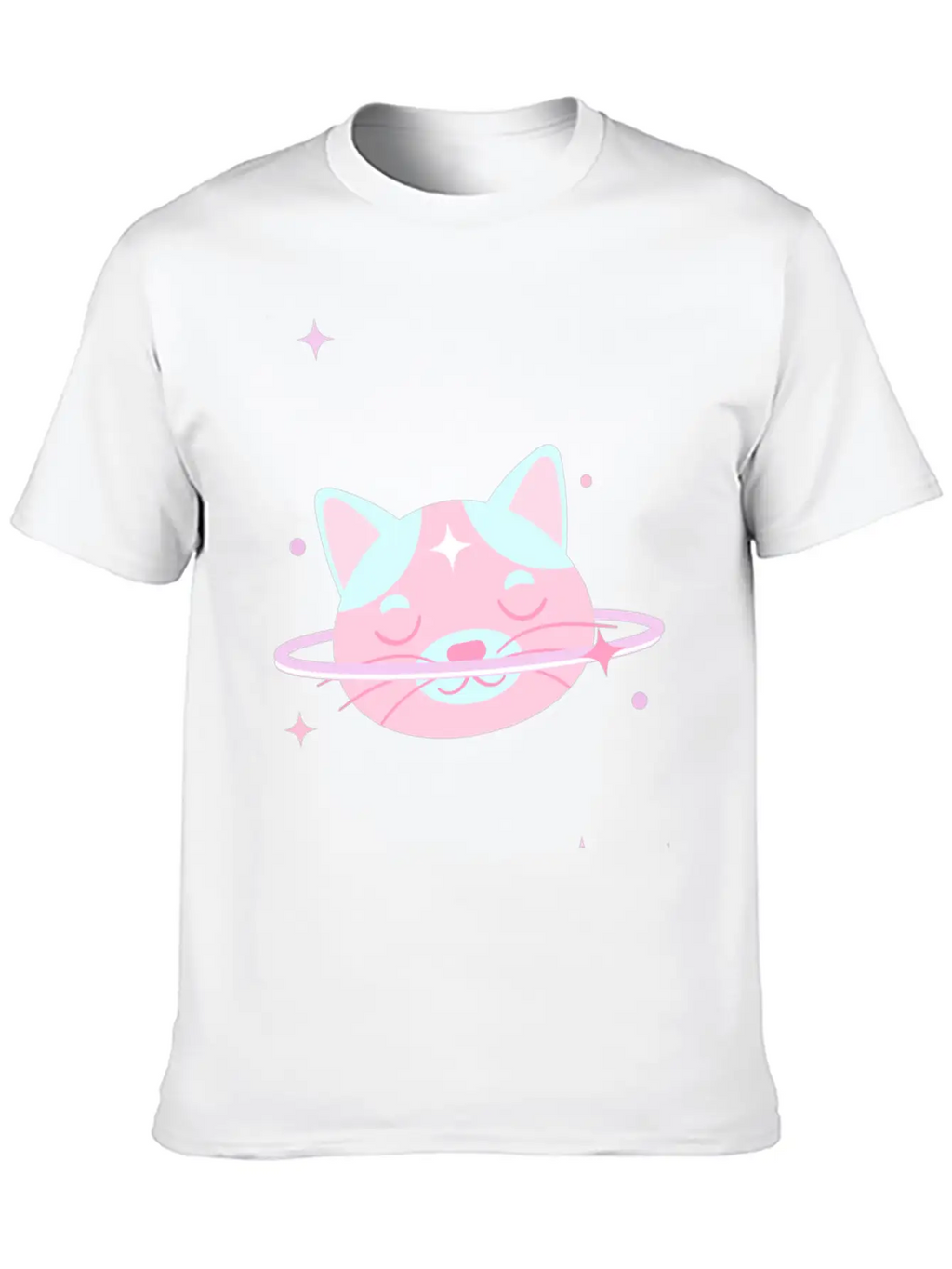 Space Cat Unisex Casual T-Shirt – Clean Design For Daily Comfort