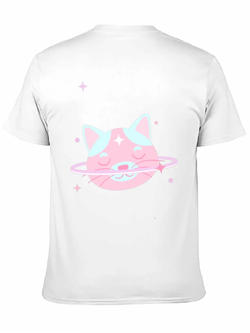 Space Cat Unisex Casual T-Shirt – Clean Design For Daily Comfort