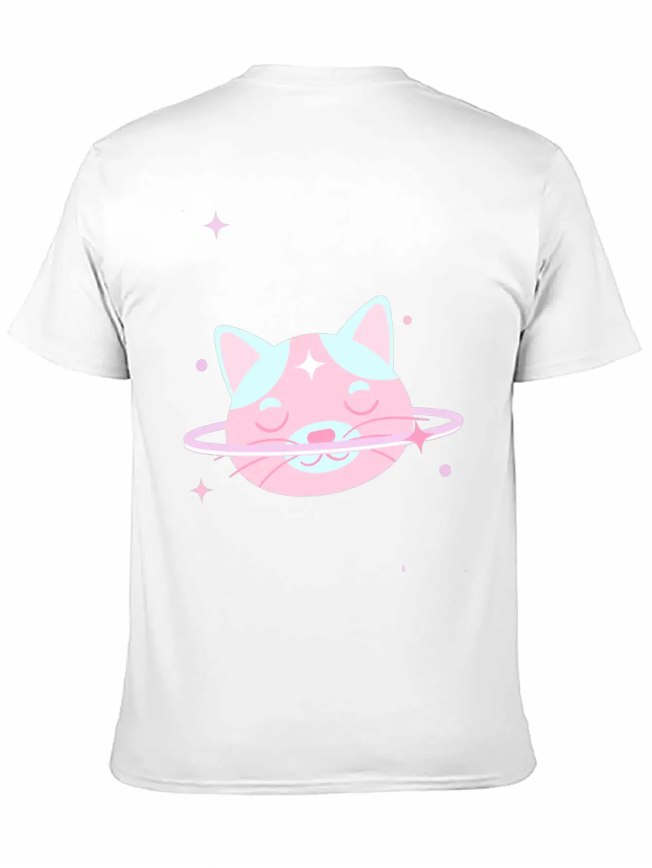 Space Cat Unisex Casual T-Shirt – Clean Design For Daily Comfort