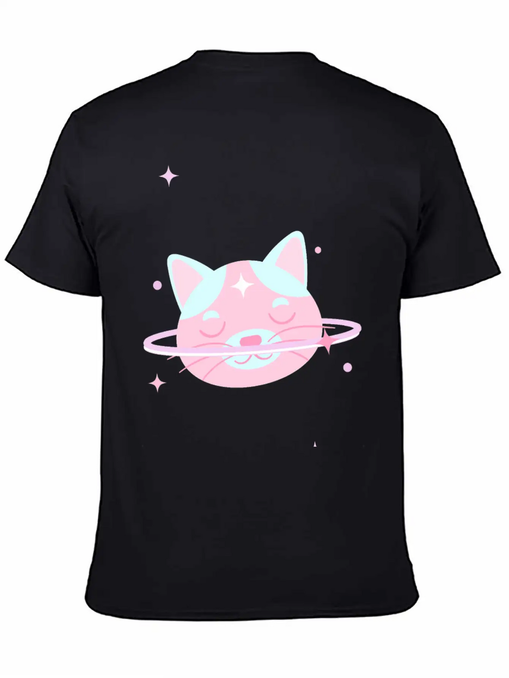 Space Cat Unisex Casual T-Shirt – Clean Design For Daily Comfort