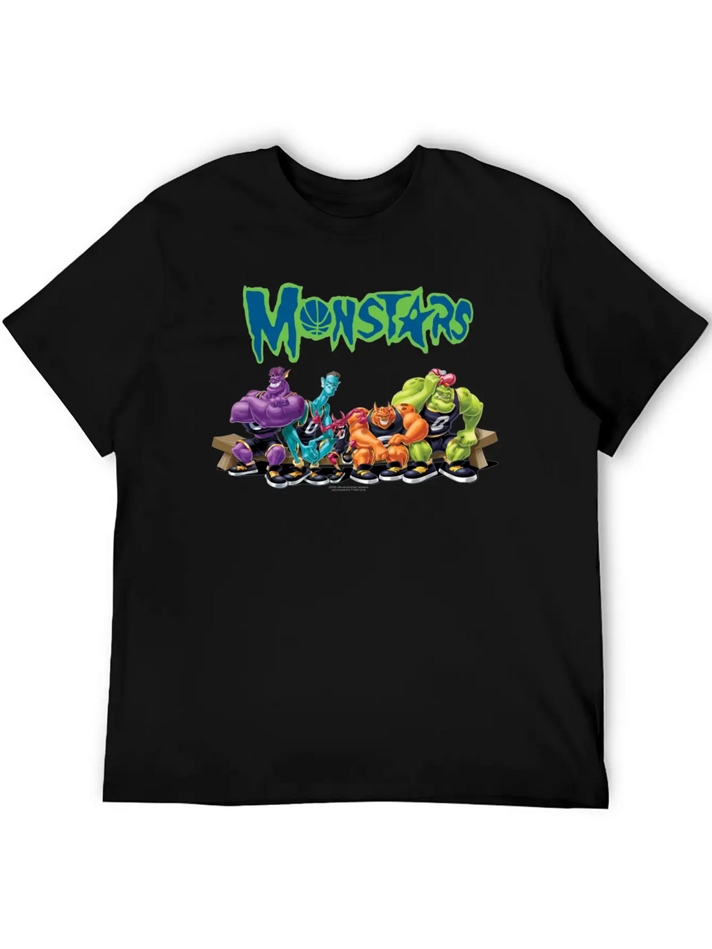 Space Jam Monstars Group Unisex Casual T-Shirt – Clean Design For Daily Comfort