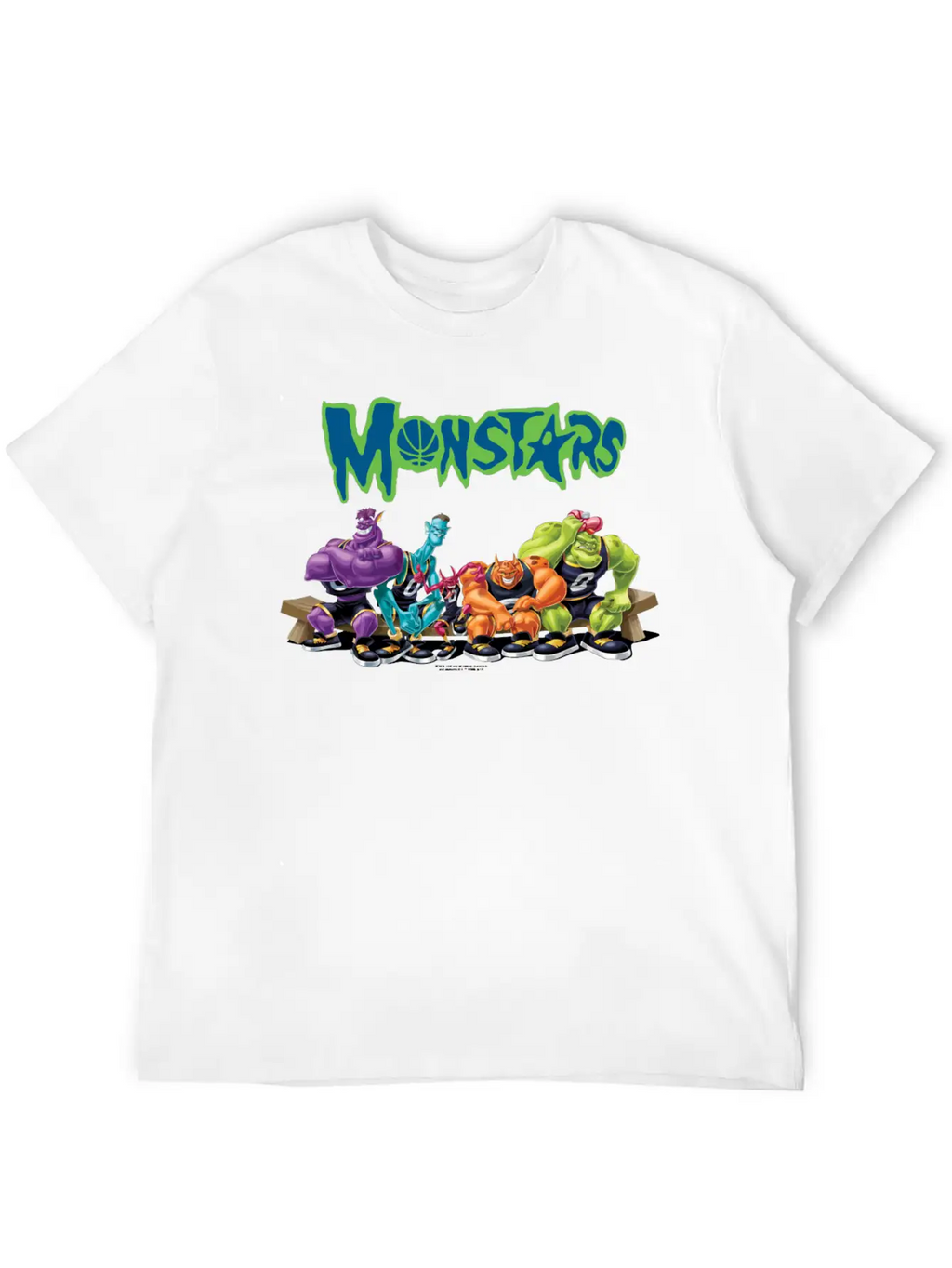 Space Jam Monstars Group Unisex Casual T-Shirt – Clean Design For Daily Comfort