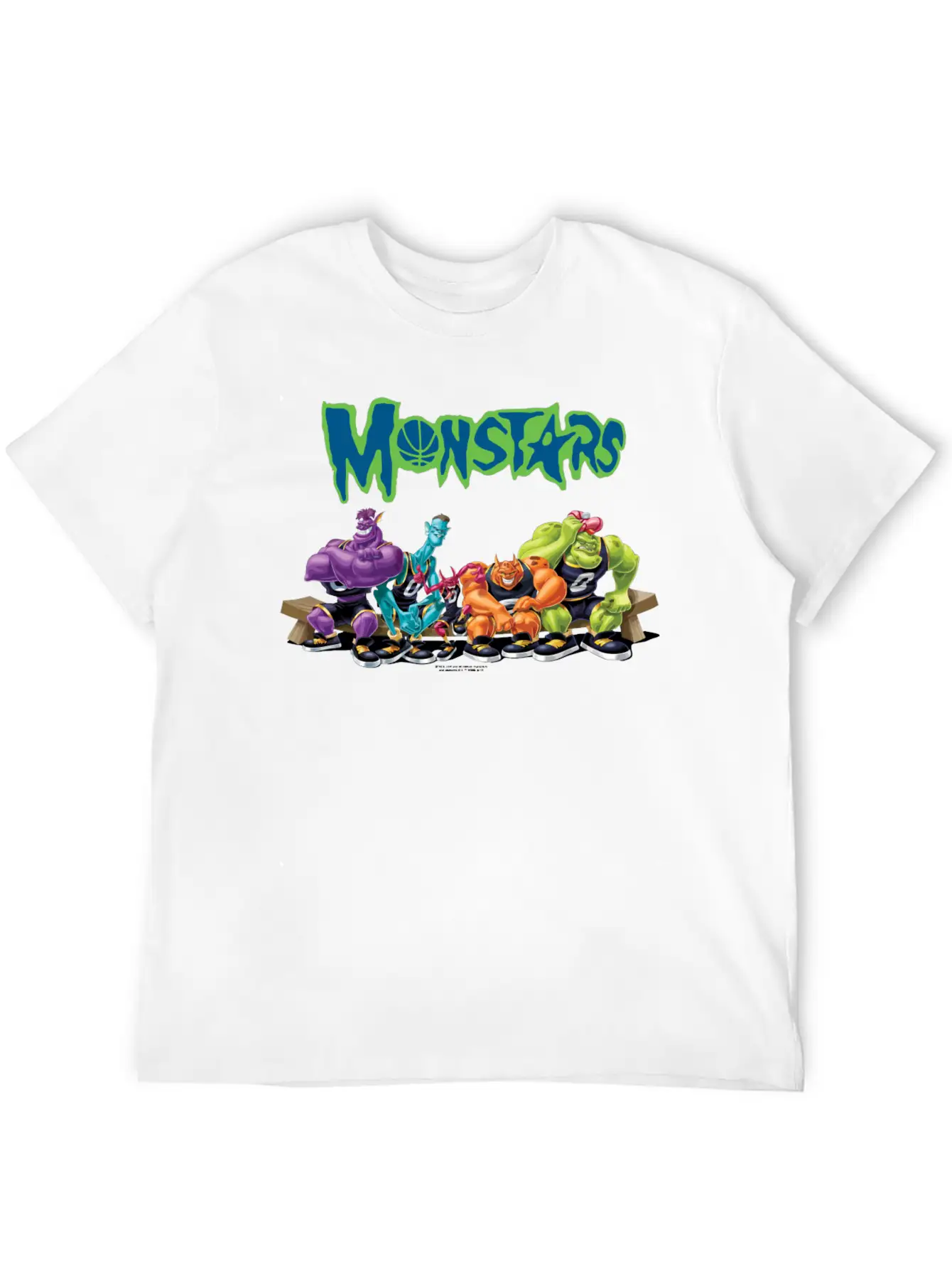 Space Jam Monstars Group Unisex Casual T-Shirt – Clean Design For Daily Comfort