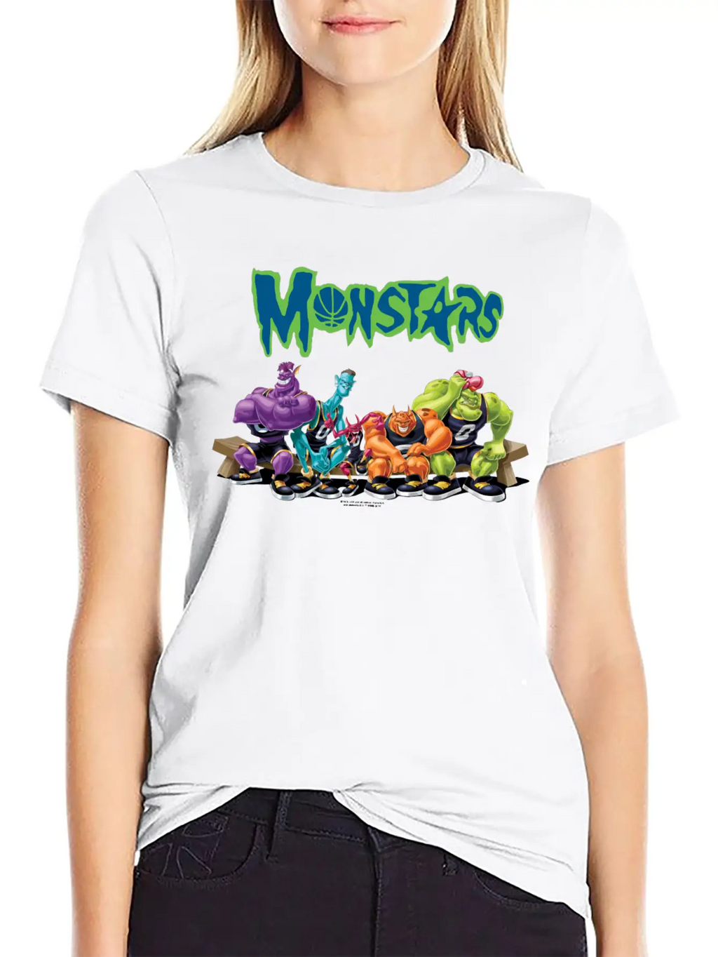 Space Jam Monstars Group Unisex Casual T-Shirt – Clean Design For Daily Comfort