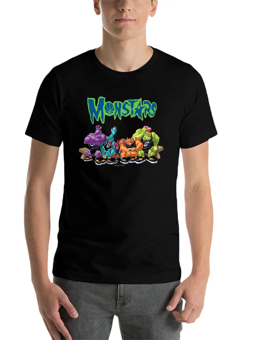 Space Jam Monstars Group Unisex Casual T-Shirt – Clean Design For Daily Comfort