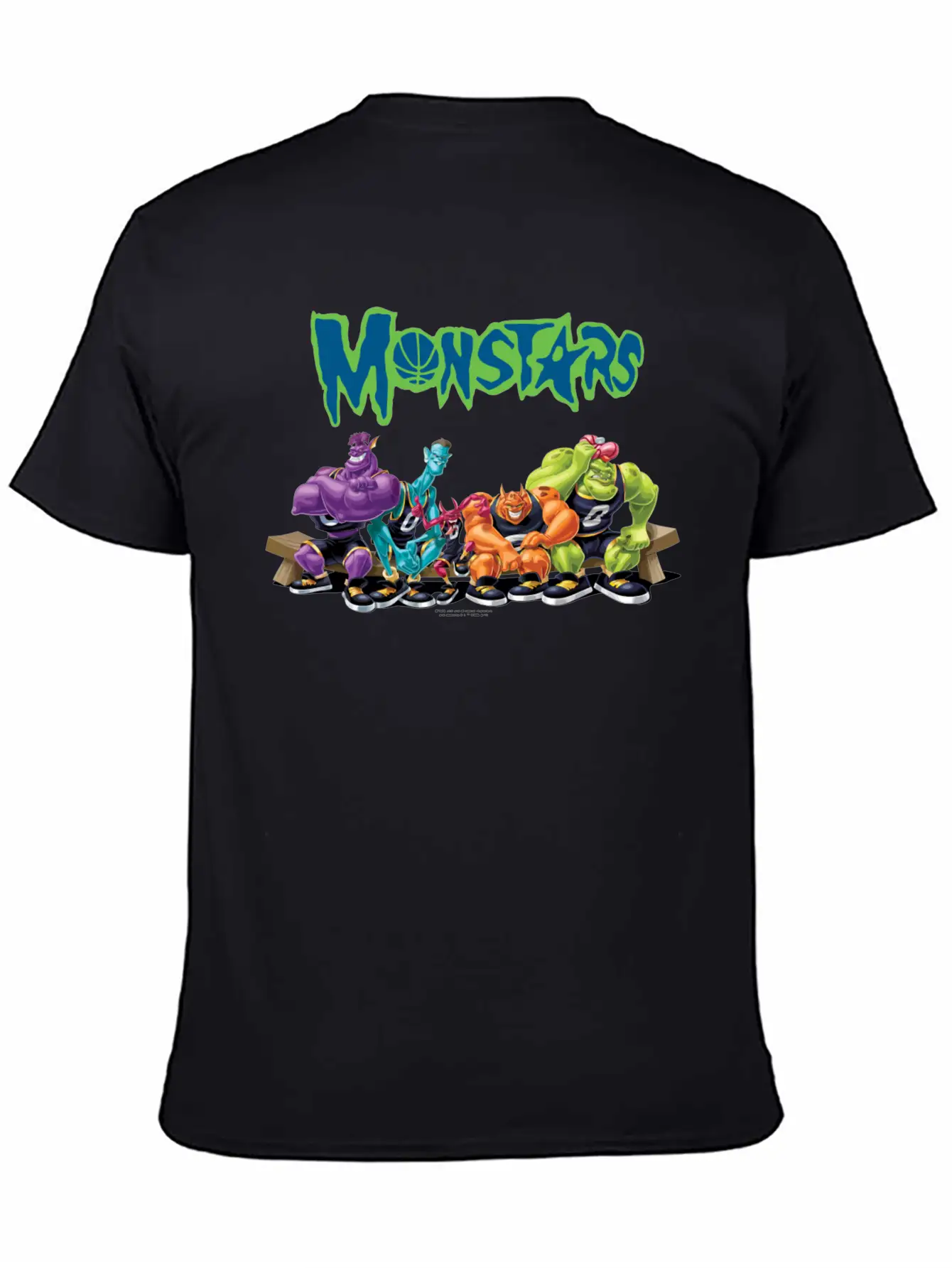Space Jam Monstars Group Unisex Casual T-Shirt – Clean Design For Daily Comfort