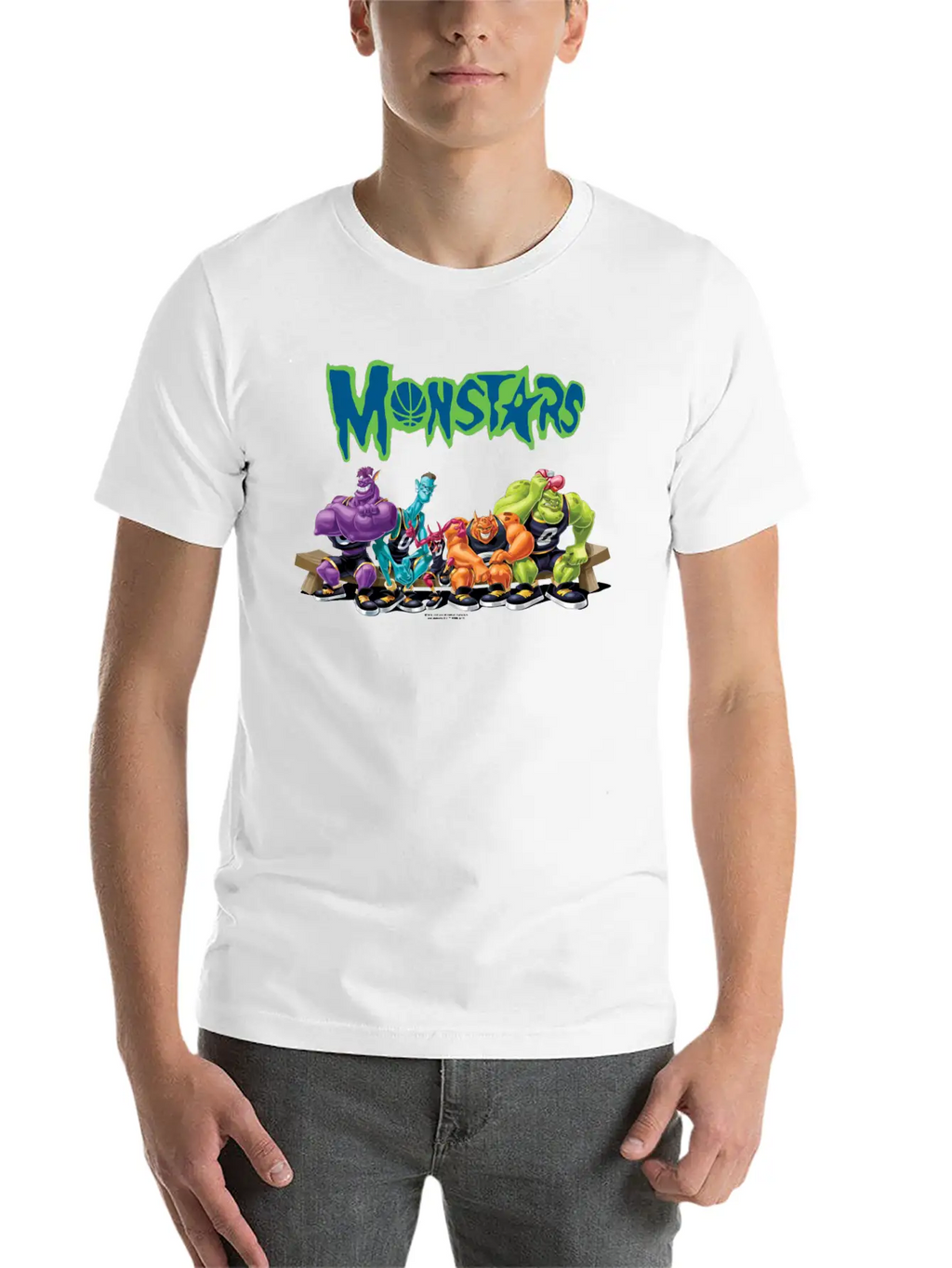 Space Jam Monstars Group Unisex Casual T-Shirt – Clean Design For Daily Comfort