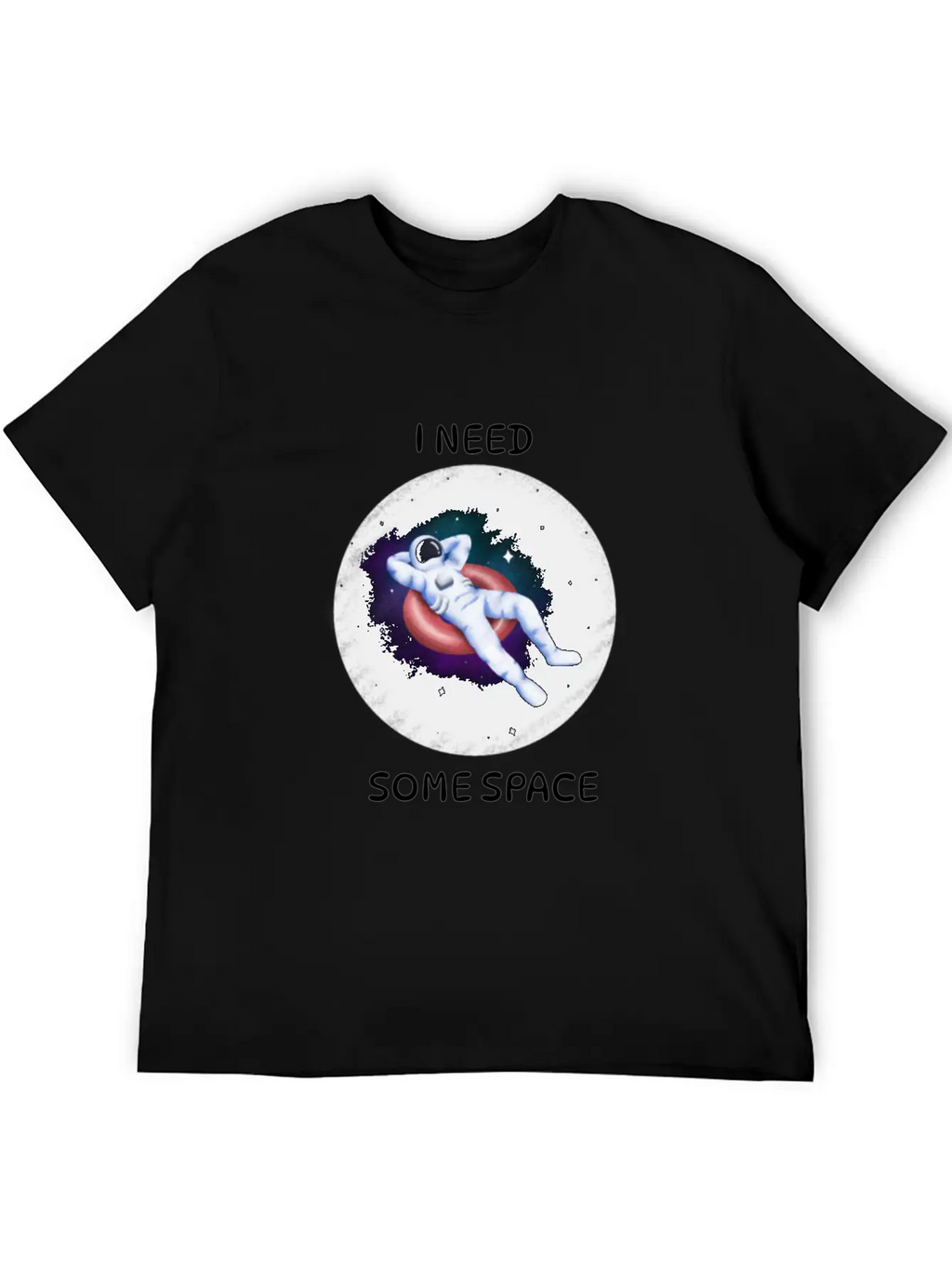 Space Odyssey Essential Cotton Tee For Daily Outfits – Unisex Style