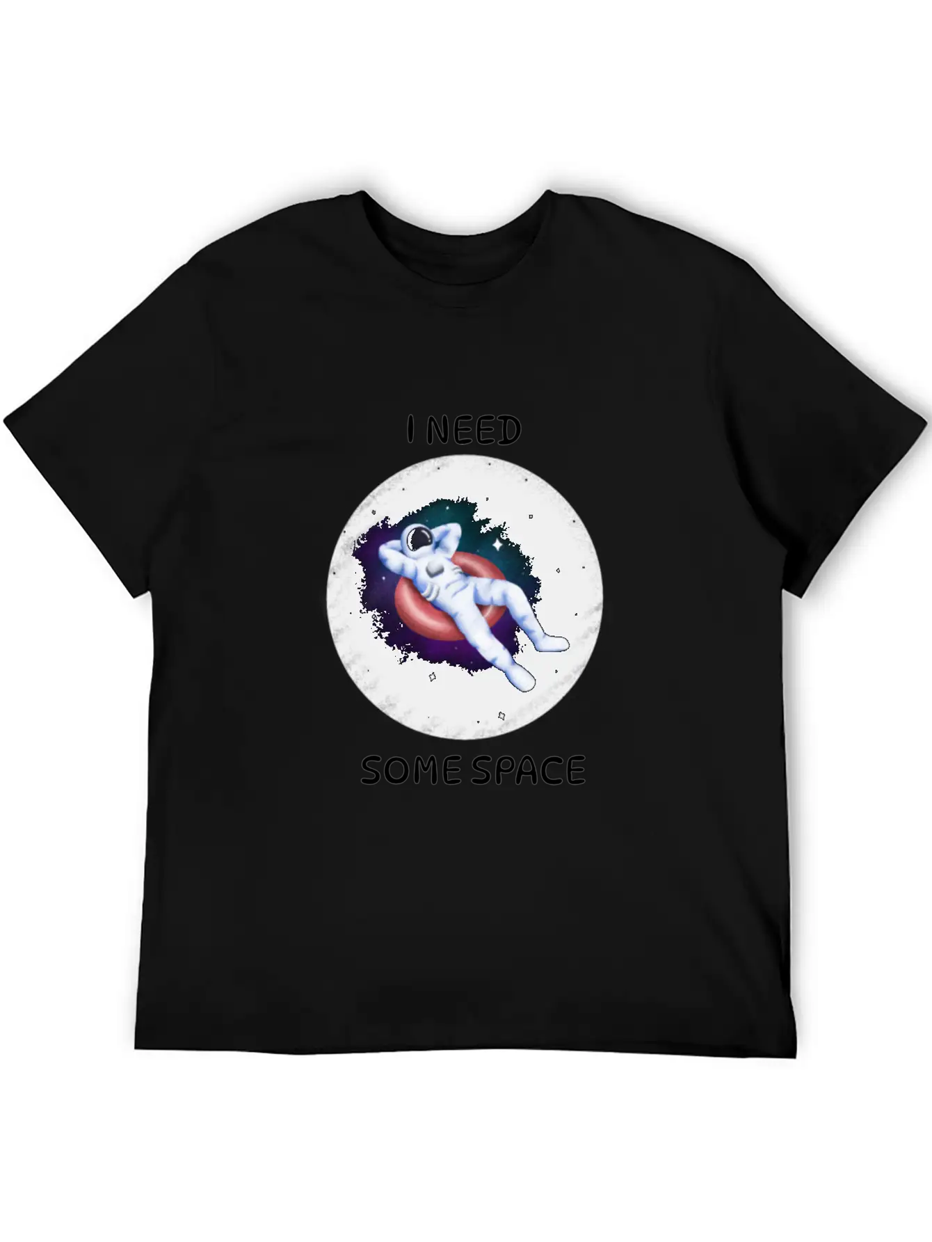 Space Odyssey Essential Cotton Tee For Daily Outfits – Unisex Style
