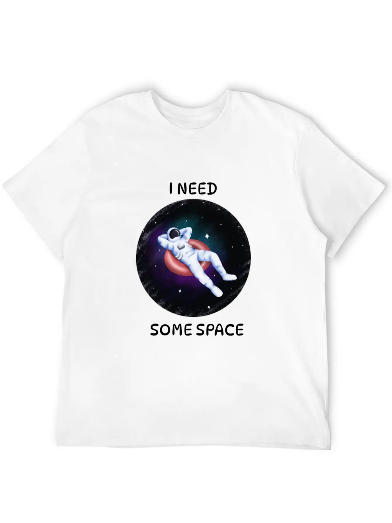Space Odyssey Essential Cotton Tee For Daily Outfits – Unisex Style