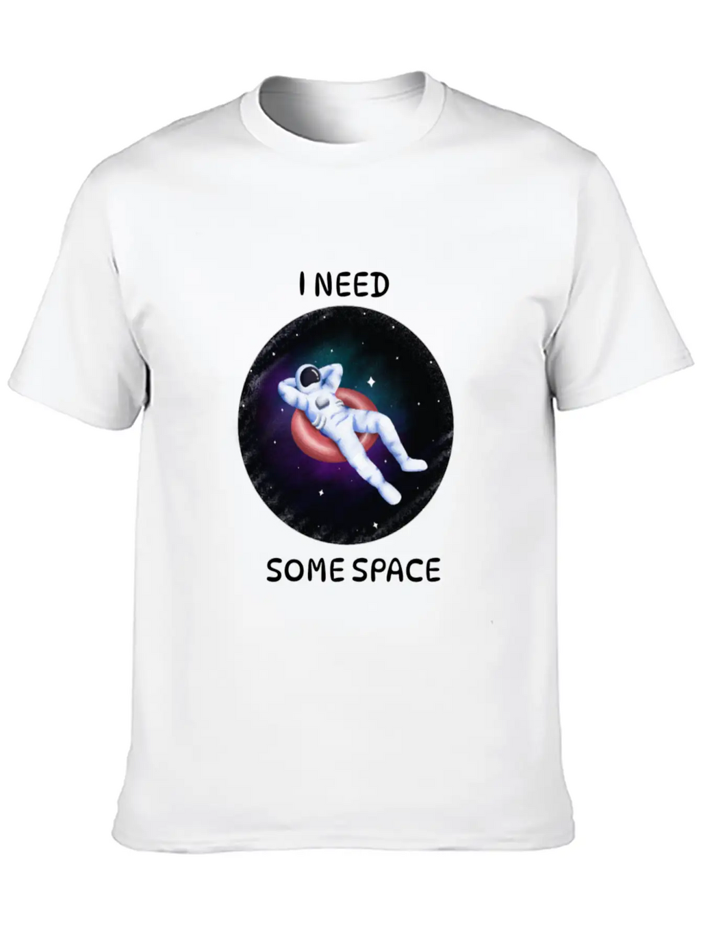 Space Odyssey Essential Cotton Tee For Daily Outfits – Unisex Style