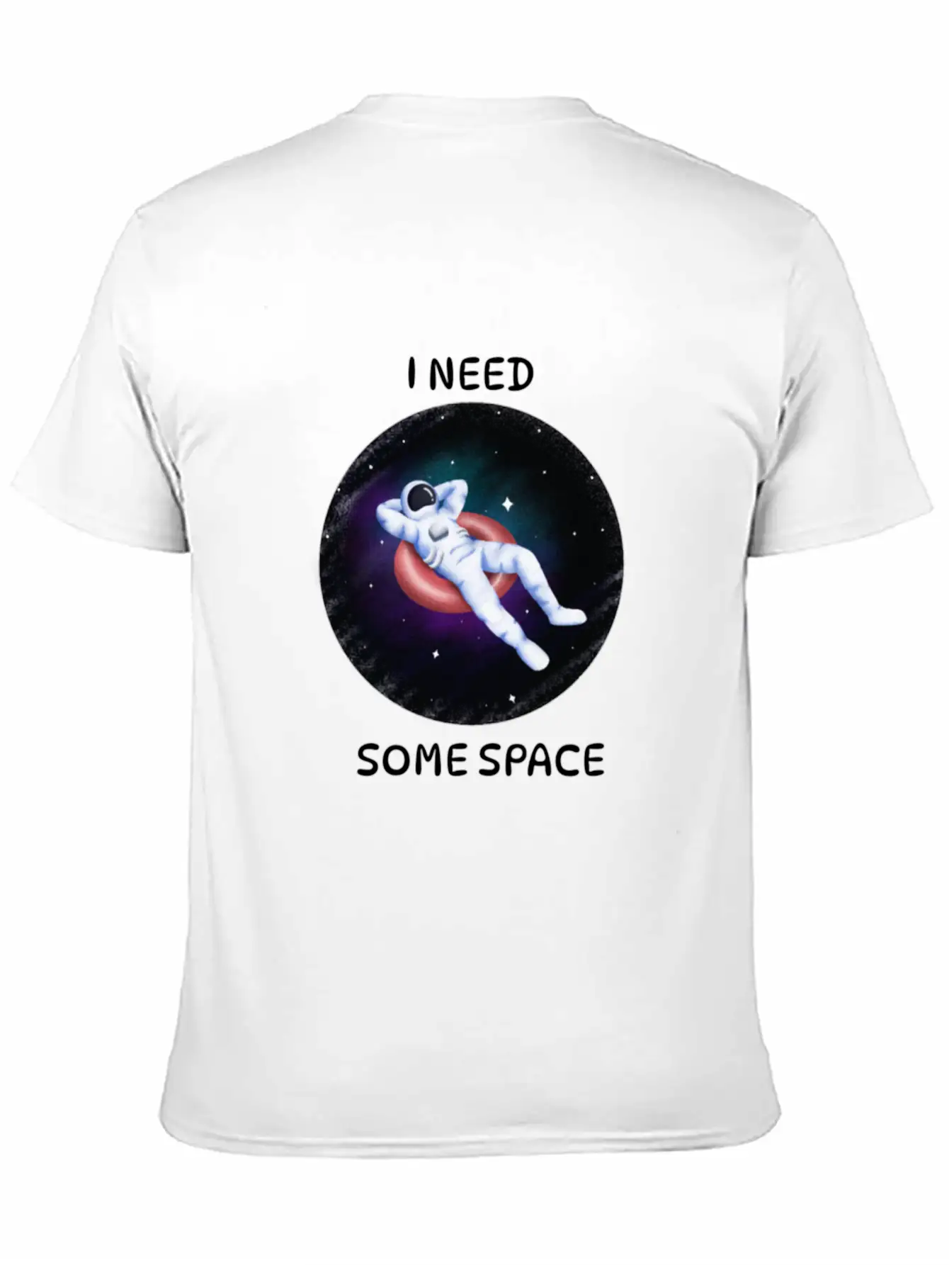Space Odyssey Essential Cotton Tee For Daily Outfits – Unisex Style