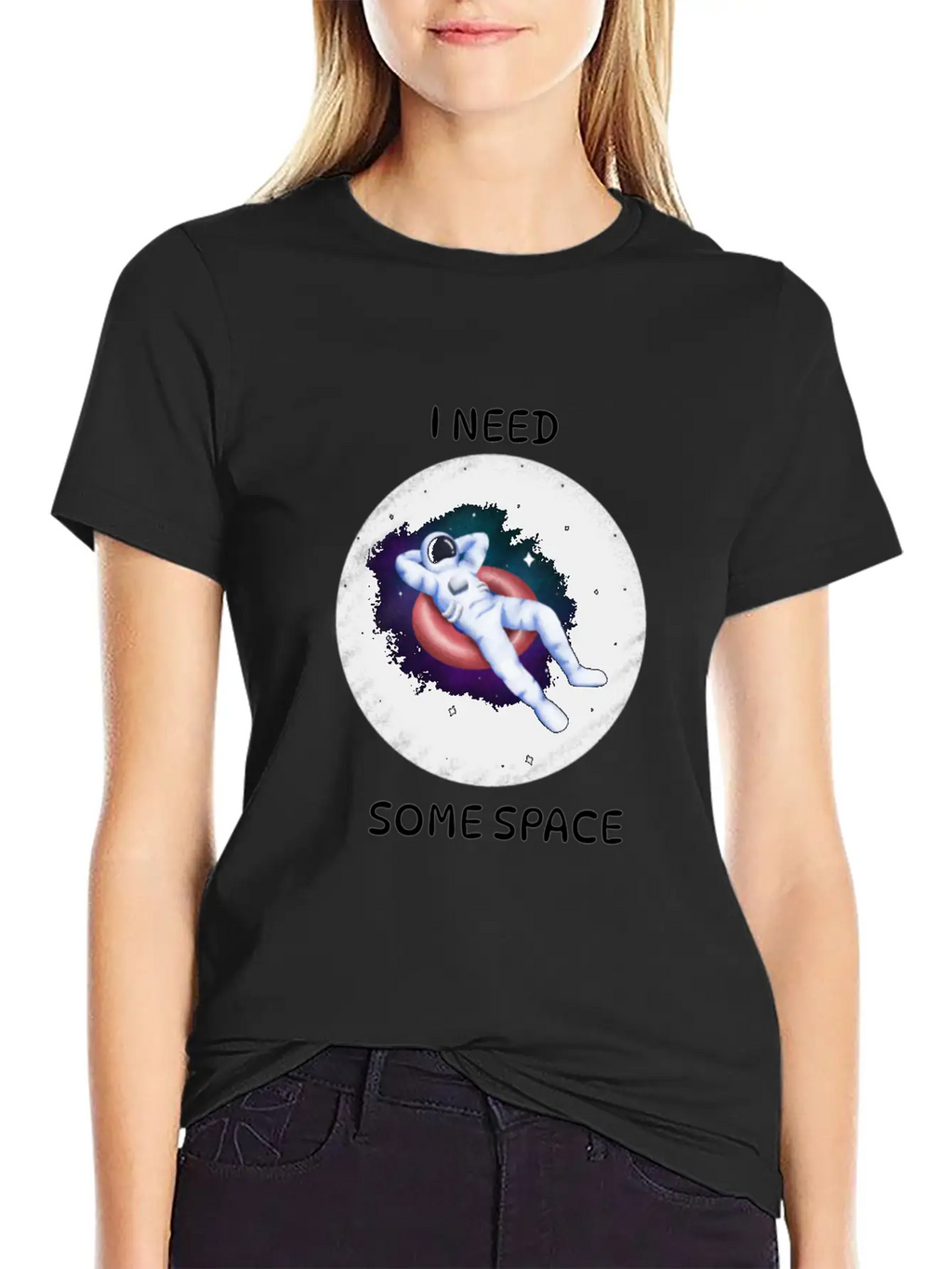 Space Odyssey Essential Cotton Tee For Daily Outfits – Unisex Style