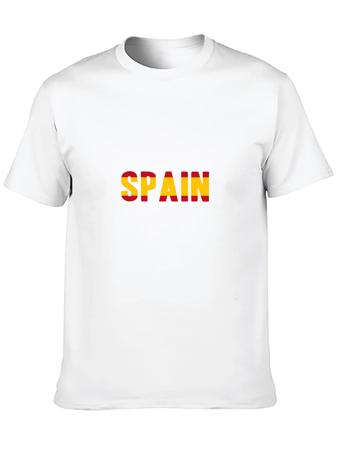 Spain Football Soccer Team Fan Gift Idea Champion Breathable Soft Cotton T-Shirt – Timeless Casual Look