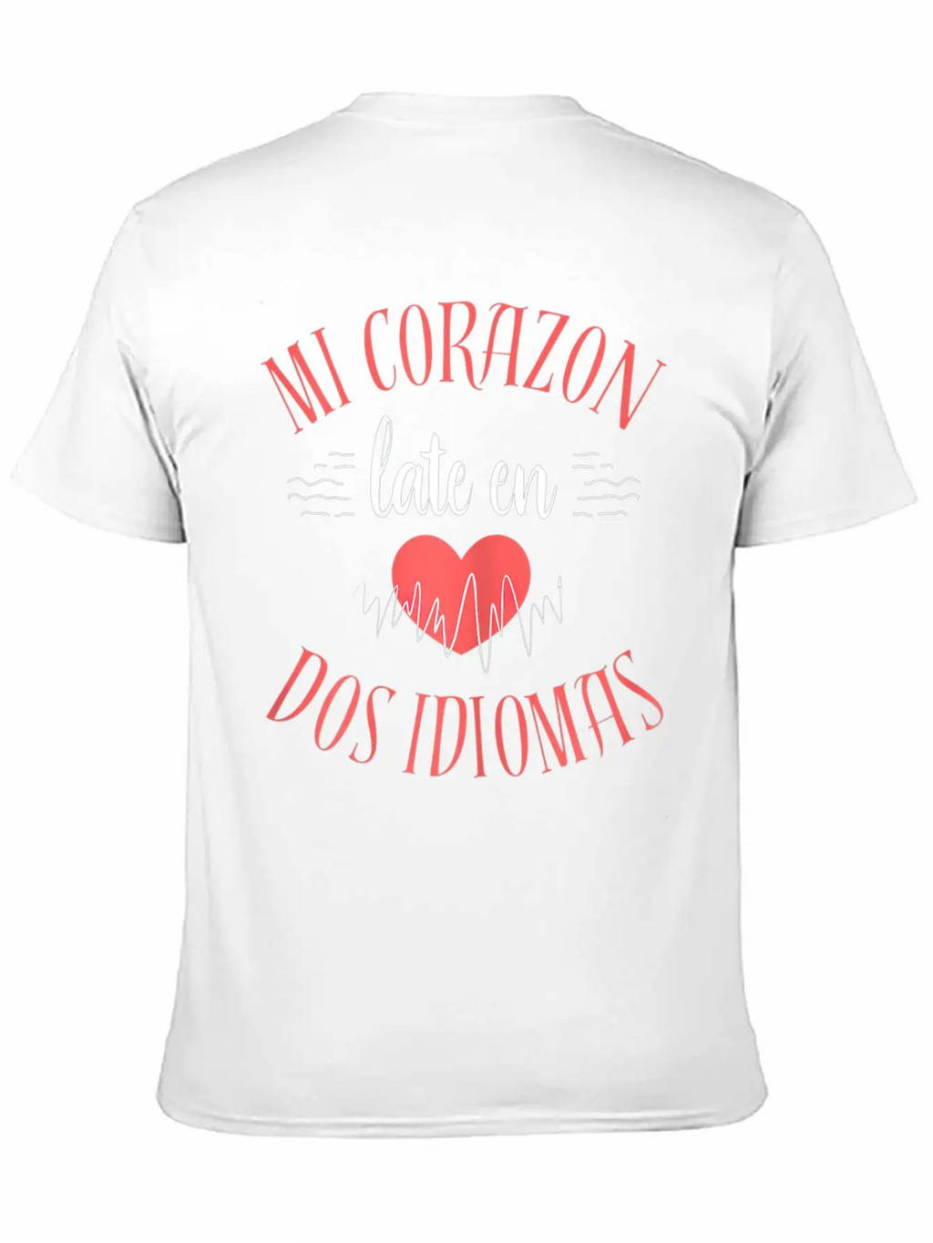 Spanish Bilingual Teacher Heart Maestra Gratitude Unisex Casual T-Shirt – Clean Design For Daily Comfort