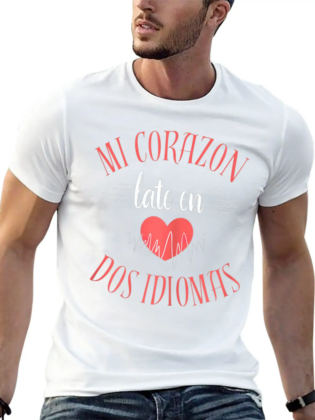 Spanish Bilingual Teacher Heart Maestra Gratitude Unisex Casual T-Shirt – Clean Design For Daily Comfort