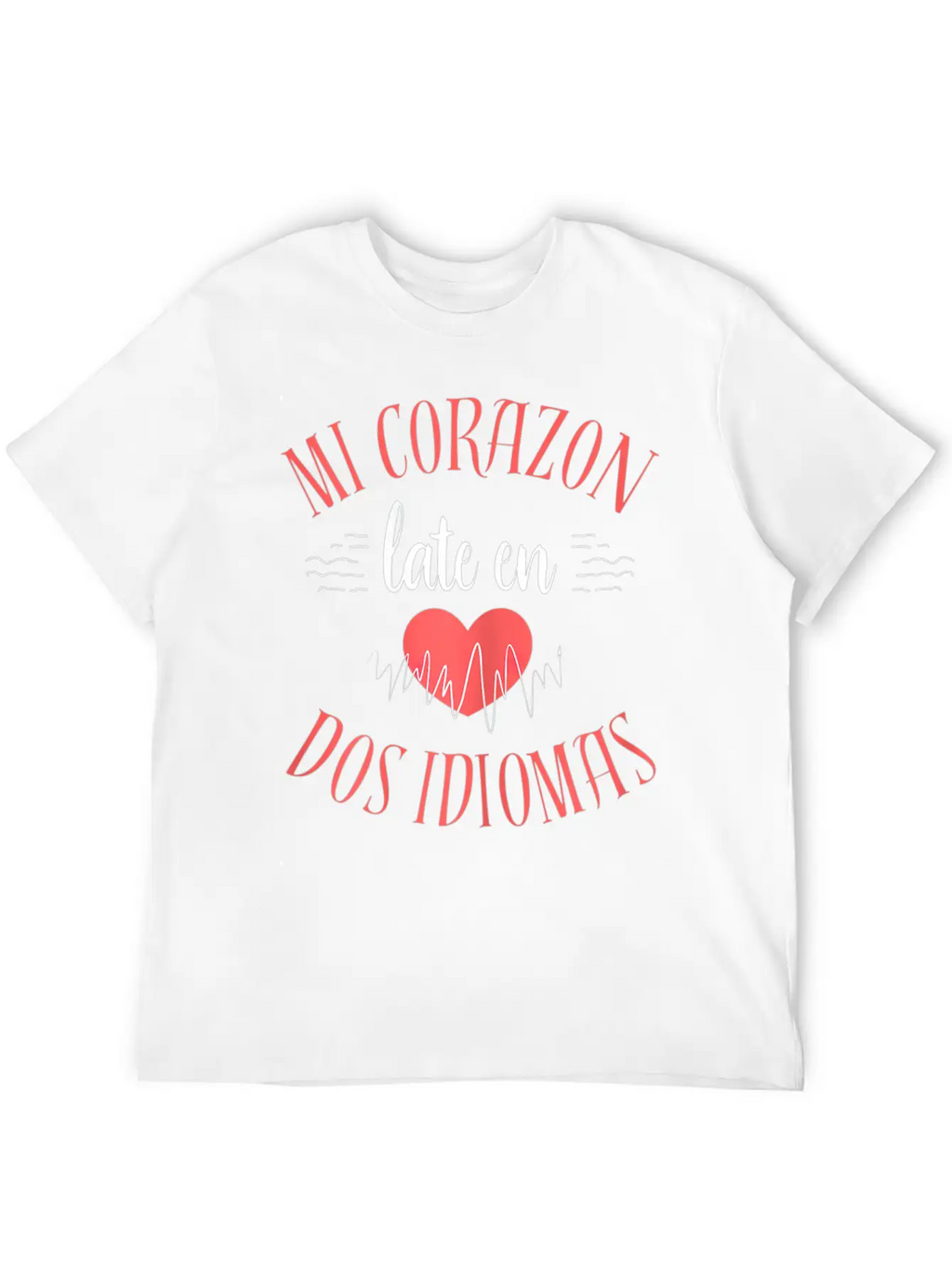 Spanish Bilingual Teacher Heart Maestra Gratitude Unisex Casual T-Shirt – Clean Design For Daily Comfort