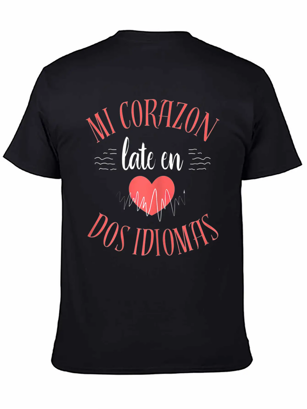 Spanish Bilingual Teacher Heart Maestra Gratitude Unisex Casual T-Shirt – Clean Design For Daily Comfort