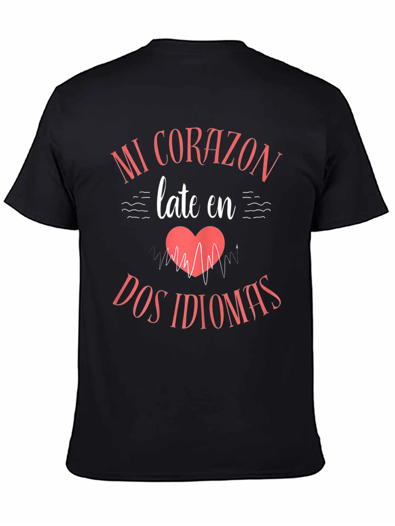 Spanish Bilingual Teacher Heart Maestra Gratitude Unisex Casual T-Shirt – Clean Design For Daily Comfort