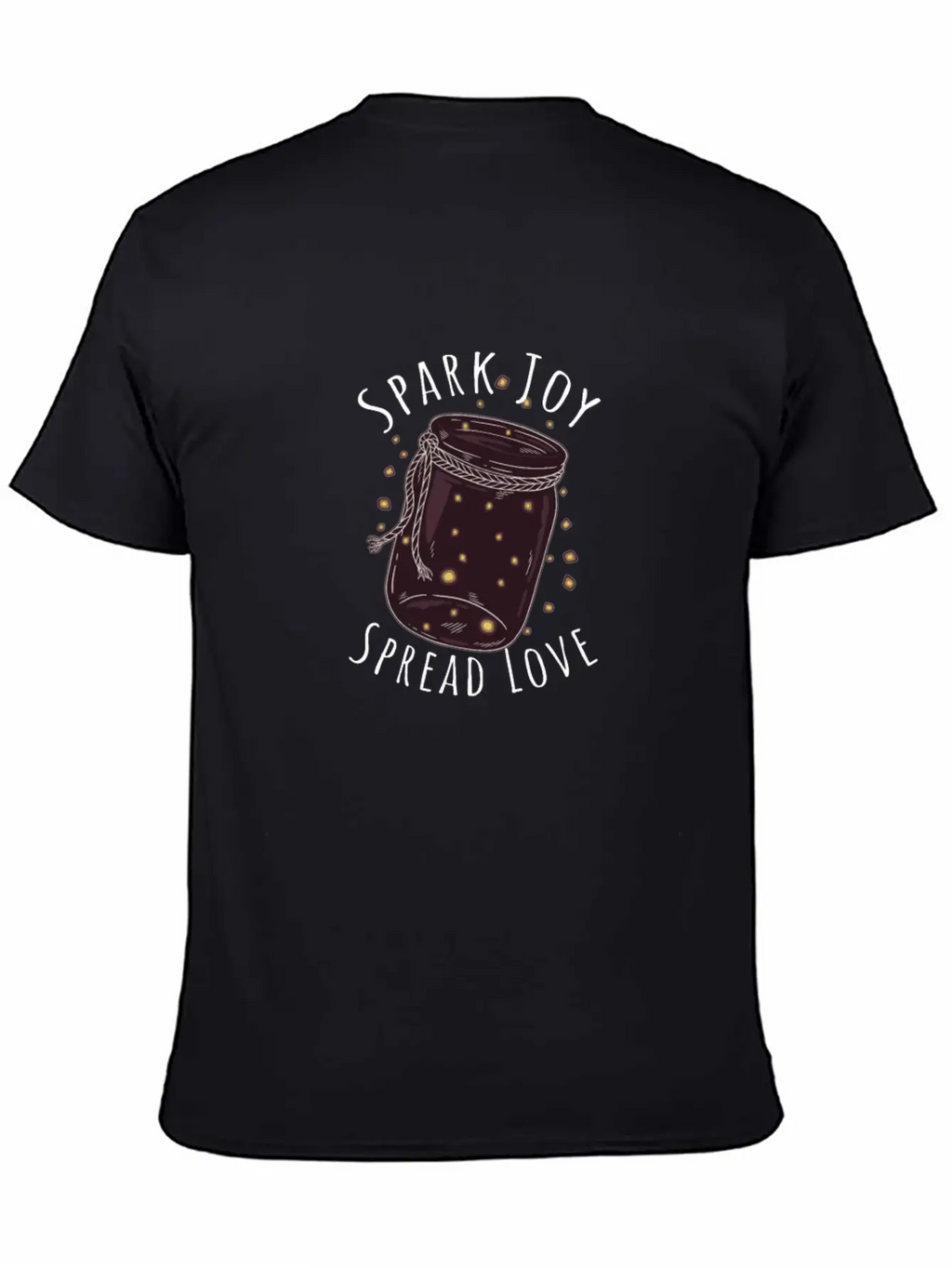 Spark Joy, Spread Lov - Spark Essential Cotton Tee For Daily Outfits – Unisex Style