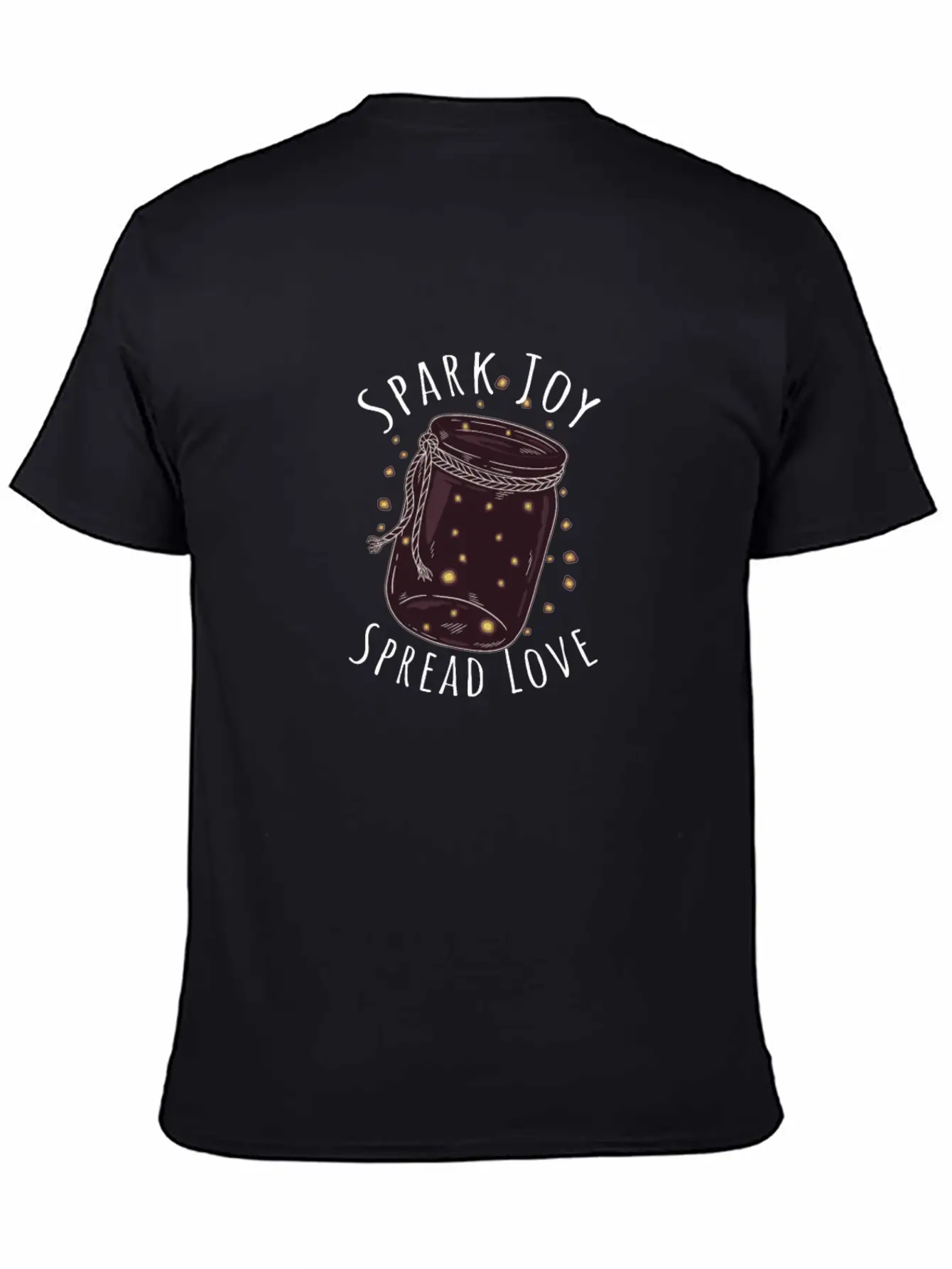 Spark Joy, Spread Lov - Spark Essential Cotton Tee For Daily Outfits – Unisex Style