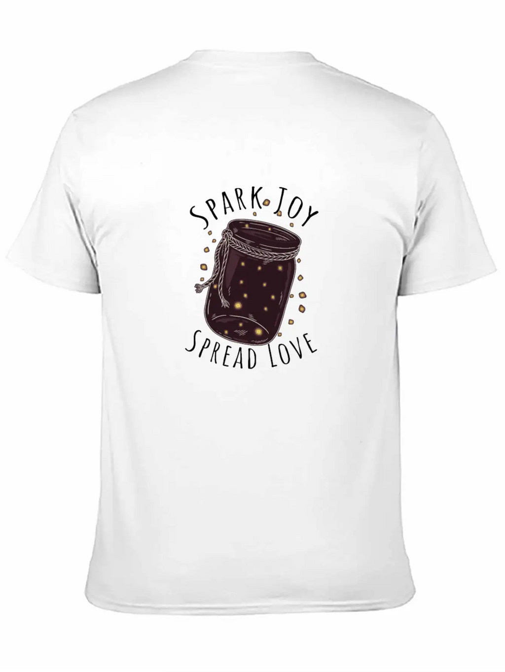 Spark Joy, Spread Lov - Spark Essential Cotton Tee For Daily Outfits – Unisex Style