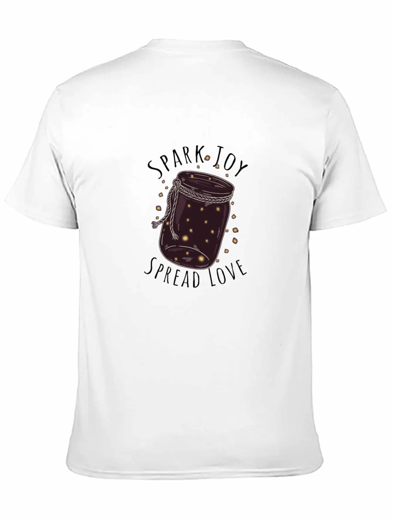 Spark Joy, Spread Lov - Spark Essential Cotton Tee For Daily Outfits – Unisex Style