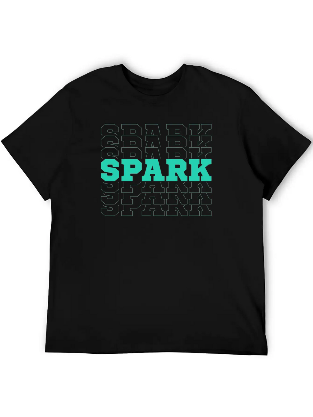 Spark Unisex Casual T-Shirt – Clean Design For Daily Comfort