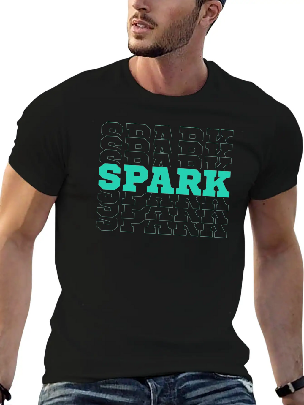 Spark Unisex Casual T-Shirt – Clean Design For Daily Comfort