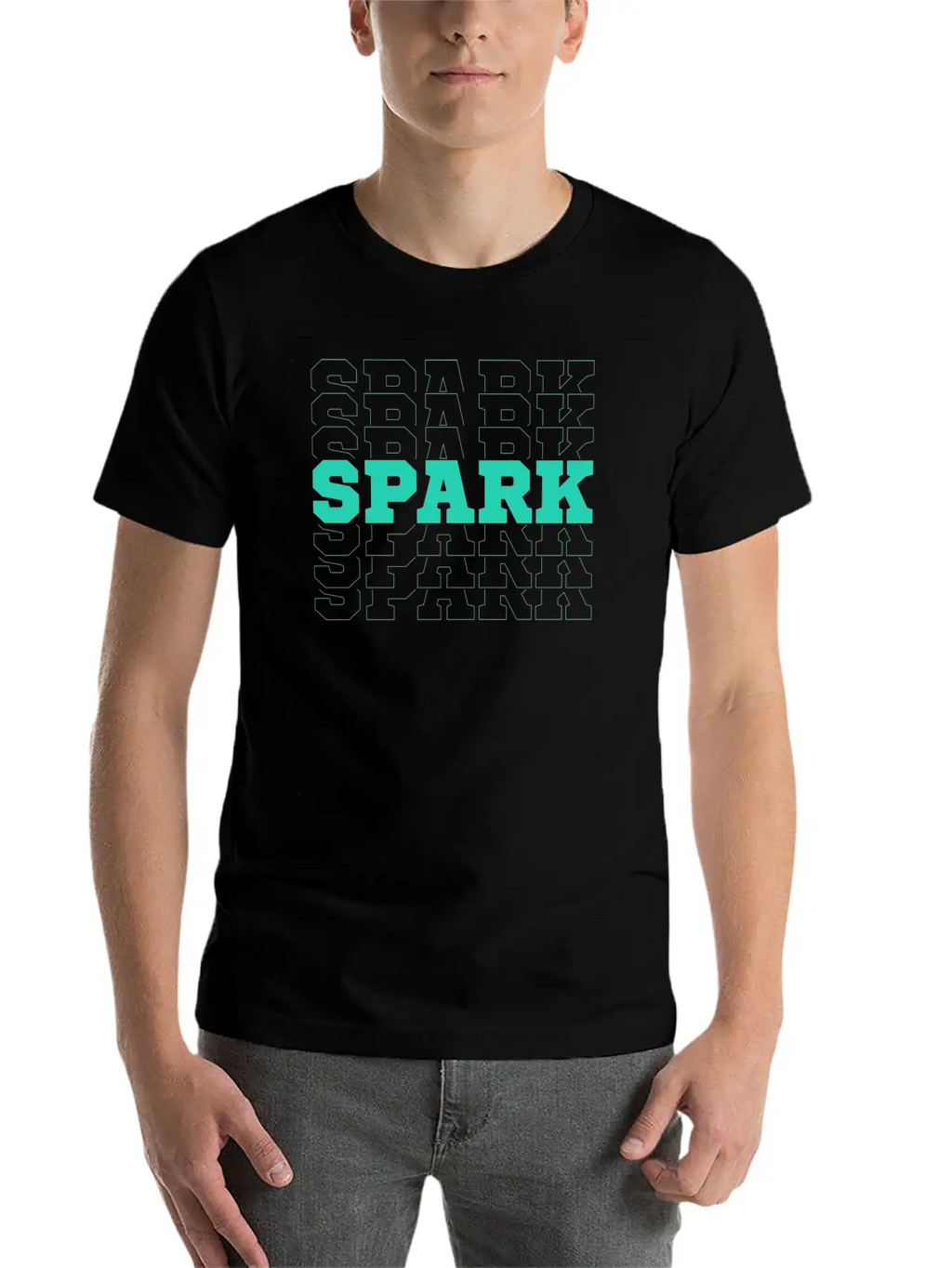 Spark Unisex Casual T-Shirt – Clean Design For Daily Comfort