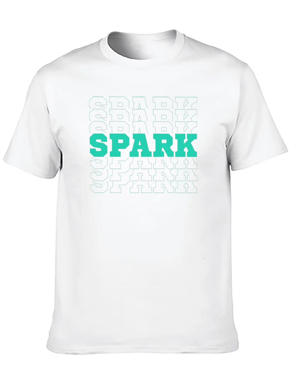 Spark Unisex Casual T-Shirt – Clean Design For Daily Comfort