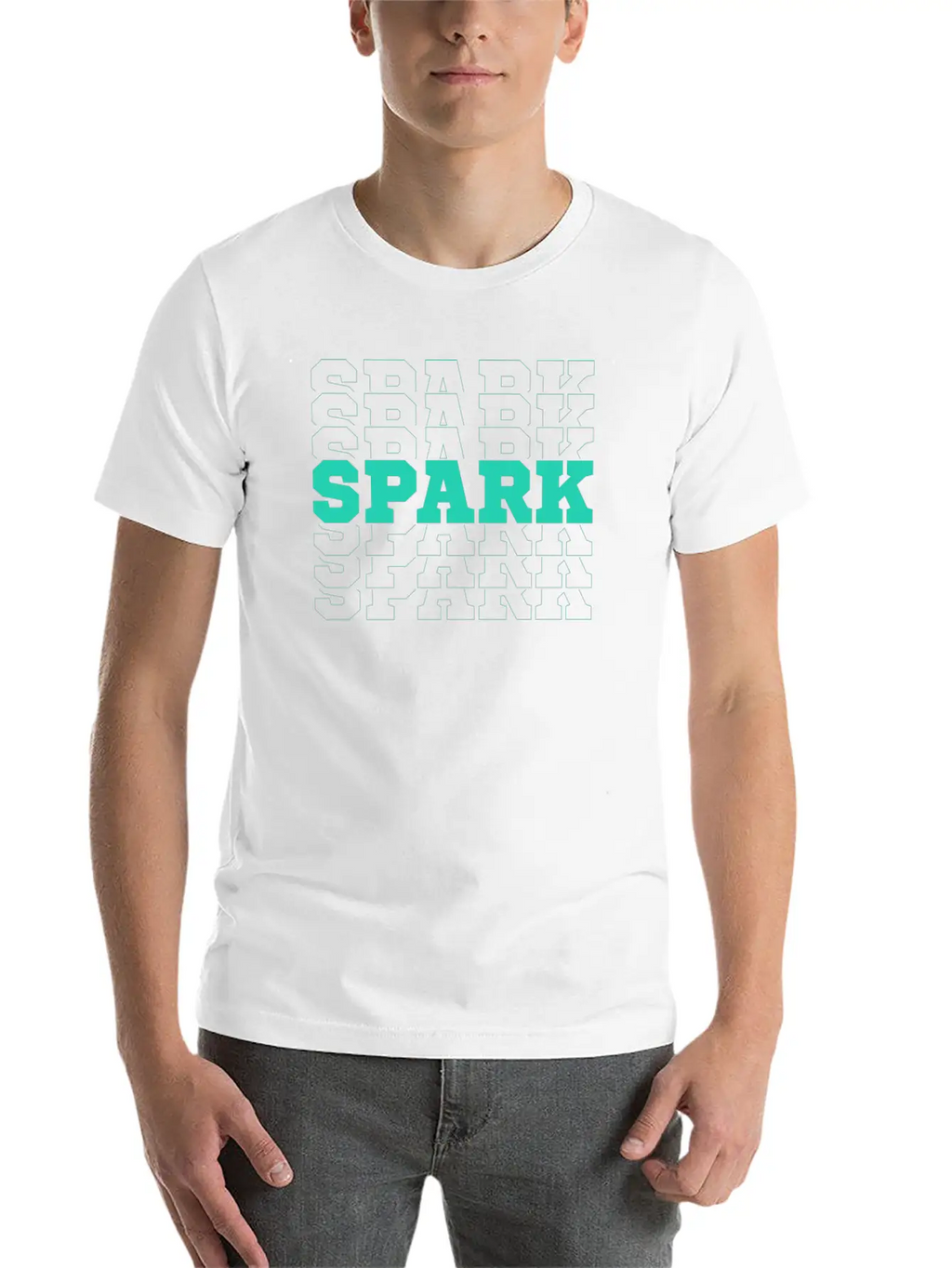 Spark Unisex Casual T-Shirt – Clean Design For Daily Comfort