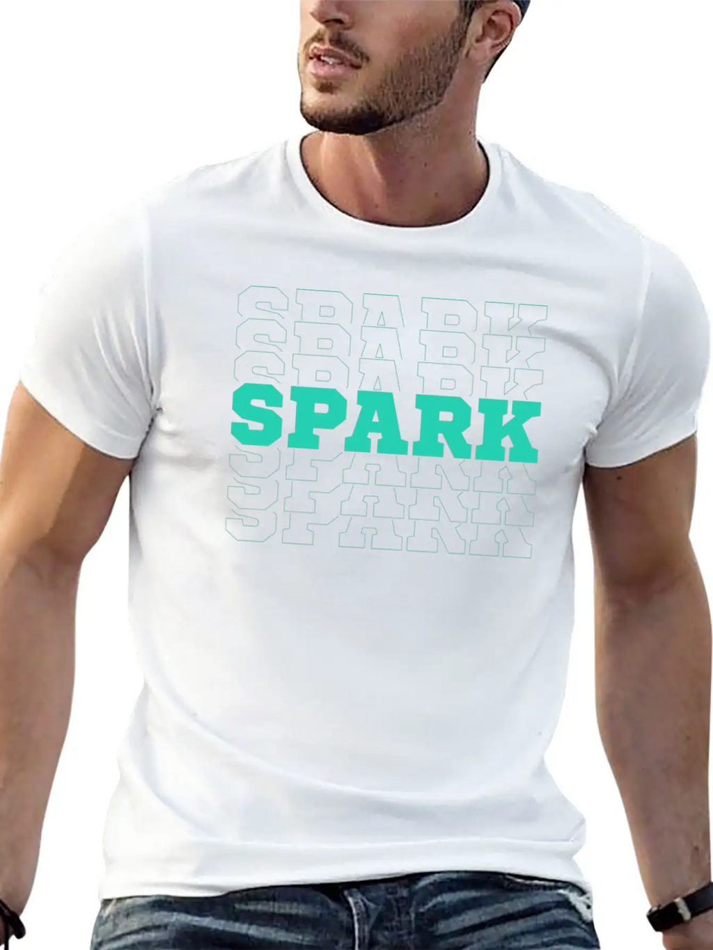 Spark Unisex Casual T-Shirt – Clean Design For Daily Comfort