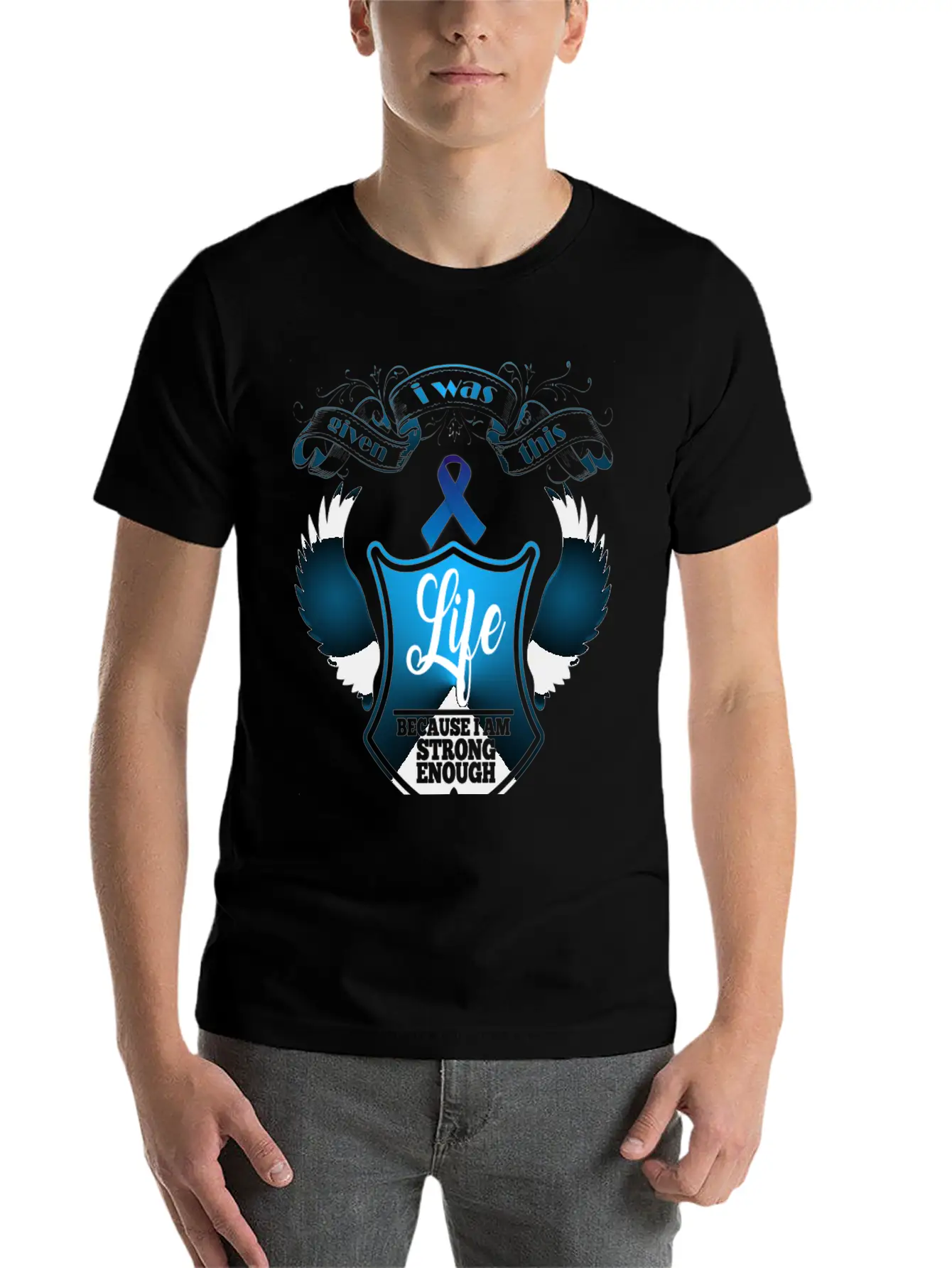 Spasmodic Dysphonia Awareness Unisex Short Sleeve Soft Cotton T-Shirt – Casual Everyday Wear