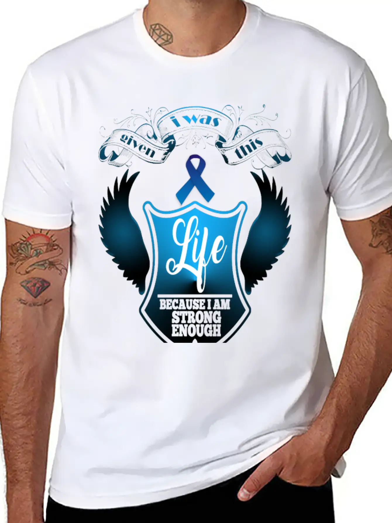 Spasmodic Dysphonia Awareness Unisex Short Sleeve Soft Cotton T-Shirt – Casual Everyday Wear
