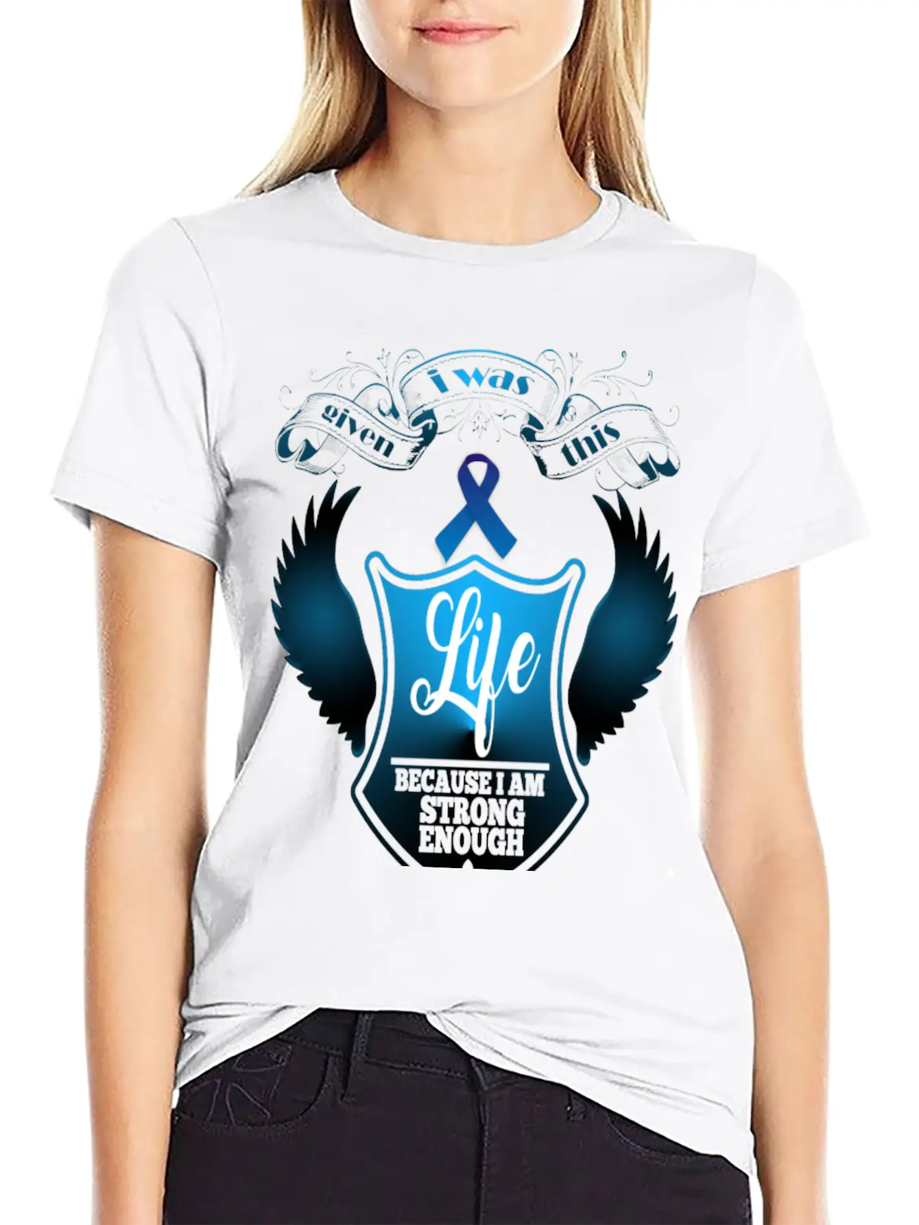 Spasmodic Dysphonia Awareness Unisex Short Sleeve Soft Cotton T-Shirt – Casual Everyday Wear