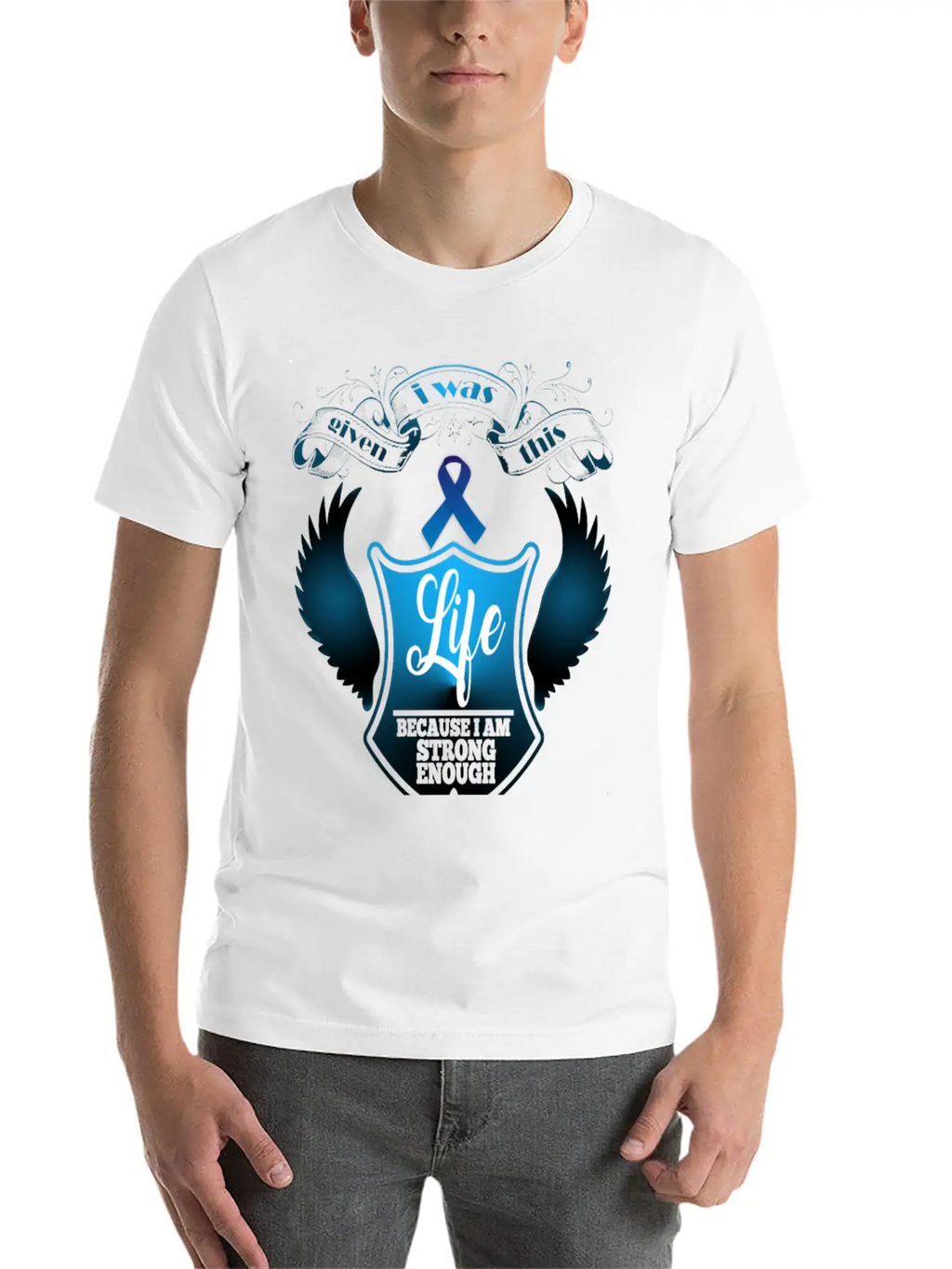 Spasmodic Dysphonia Awareness Unisex Short Sleeve Soft Cotton T-Shirt – Casual Everyday Wear