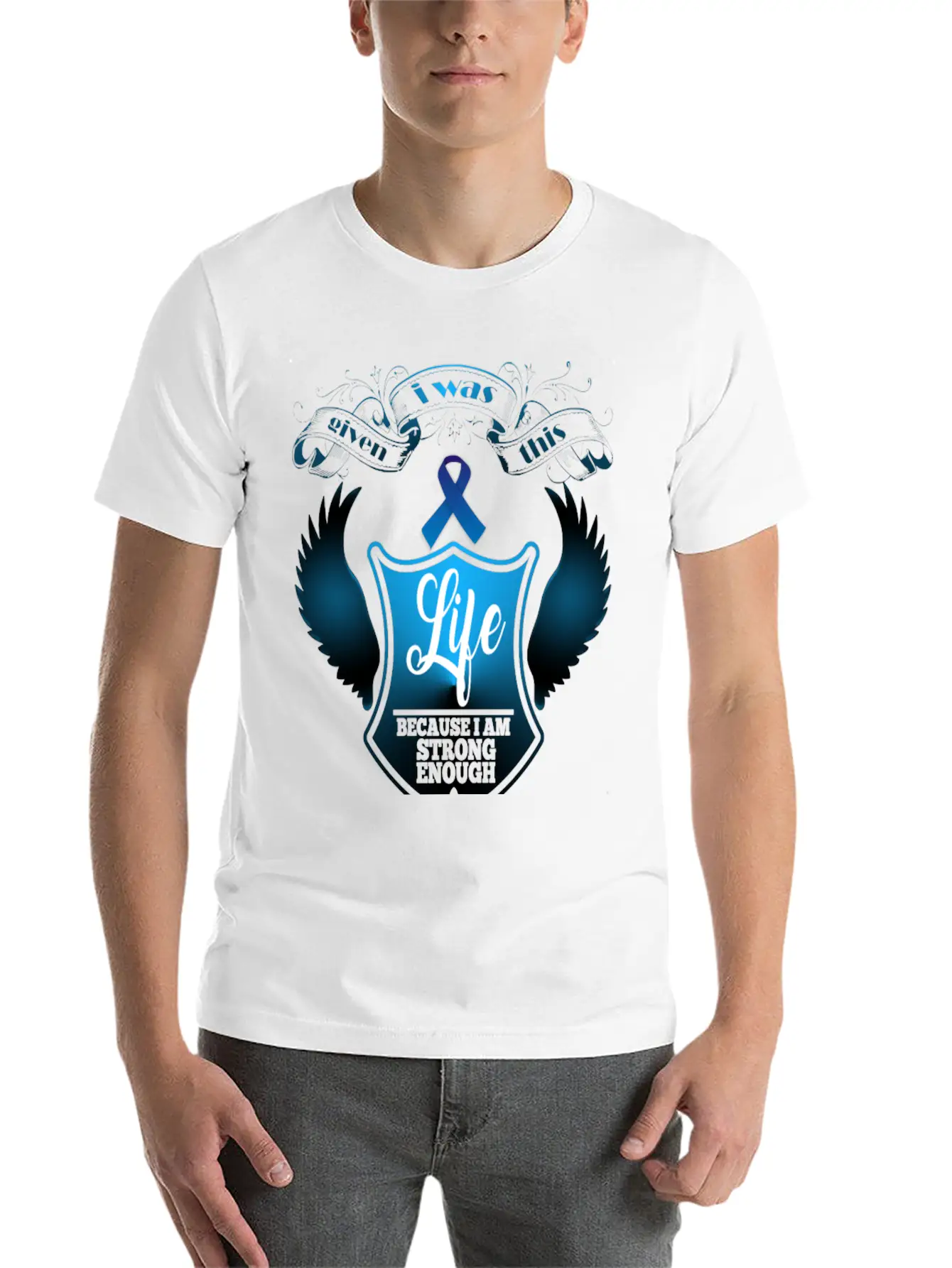 Spasmodic Dysphonia Awareness Unisex Short Sleeve Soft Cotton T-Shirt – Casual Everyday Wear